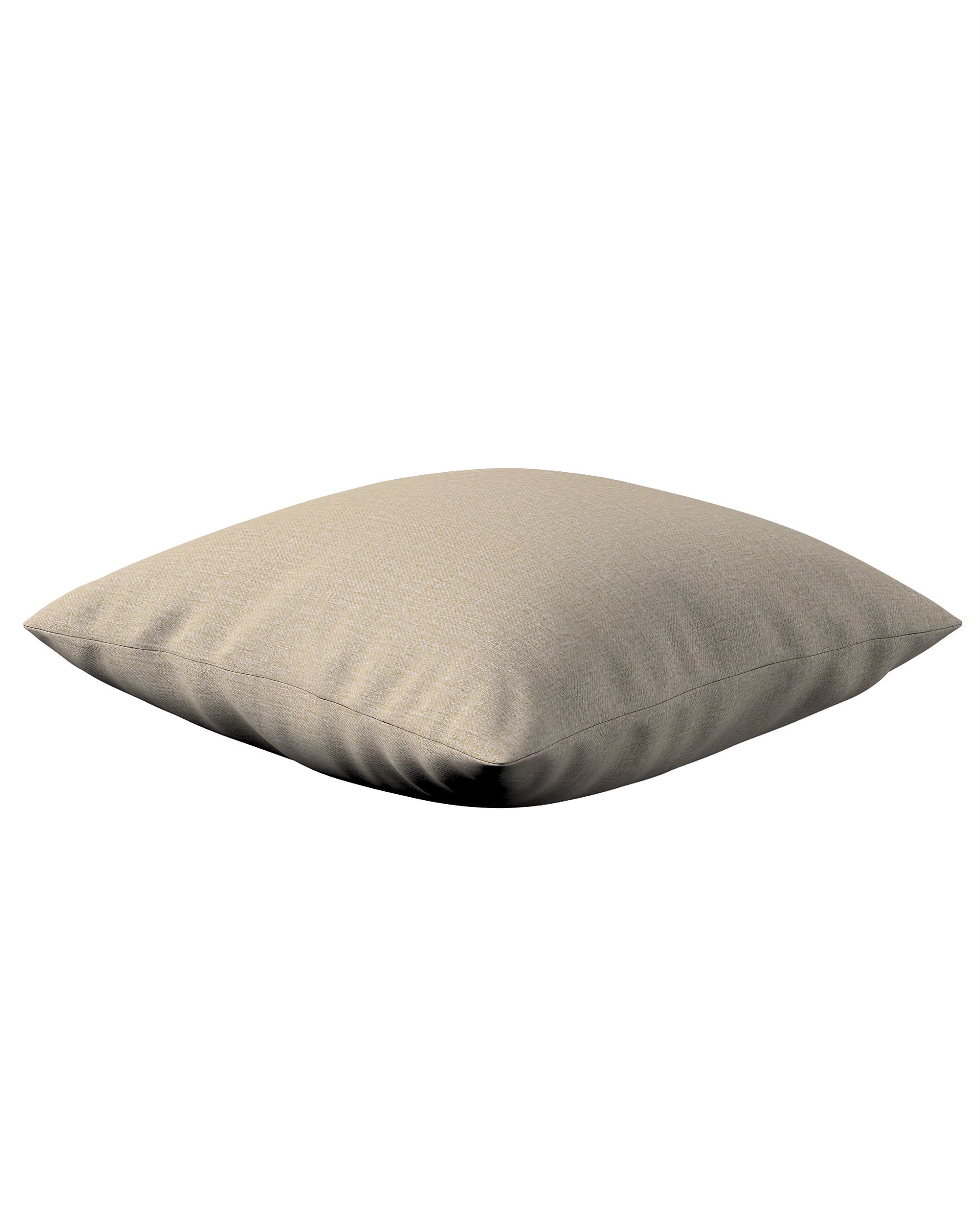 Kinga cushion cover colour beige fabric structured (hover)