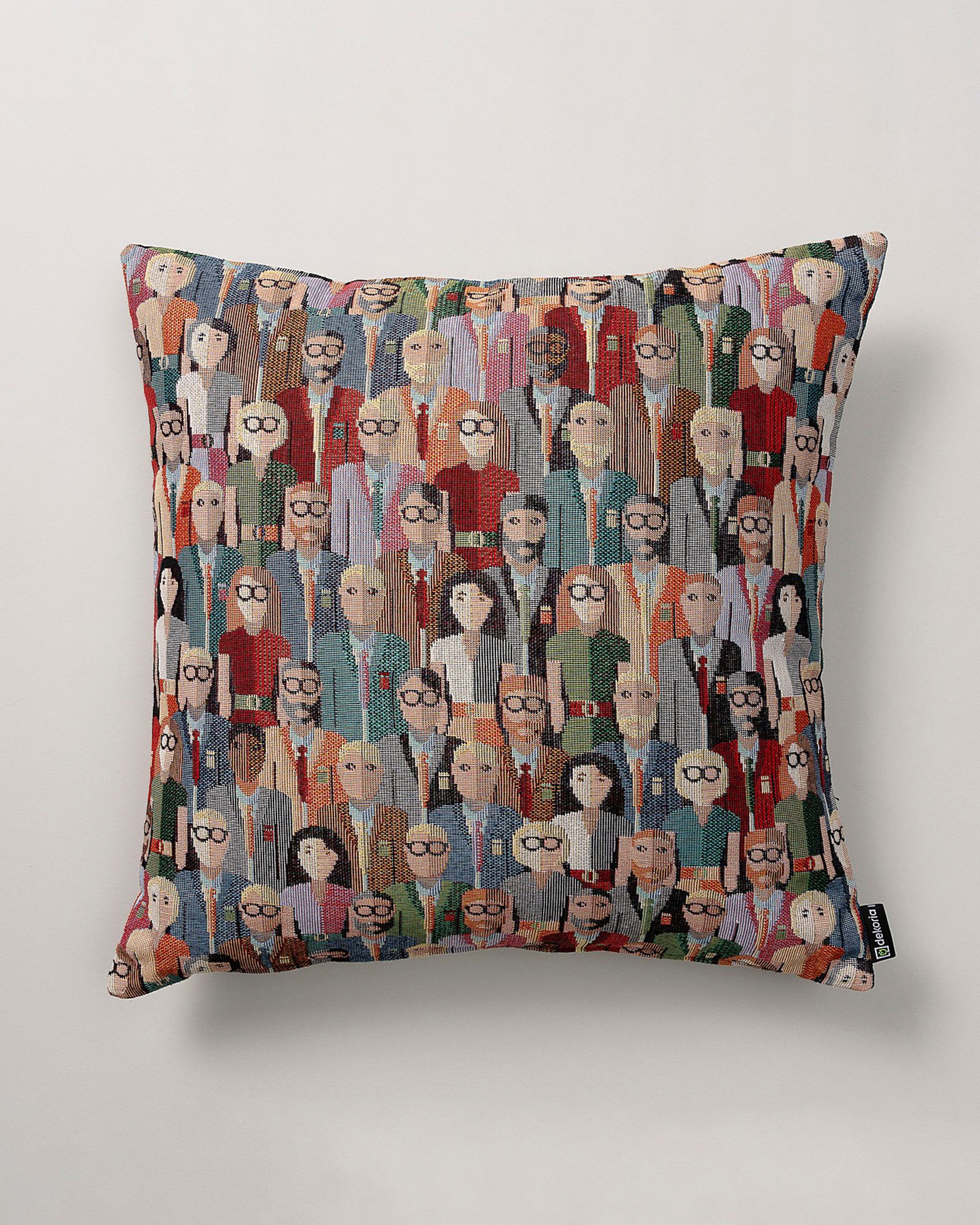 Kinga cushion cover colour multicolour fabric structured, patterned