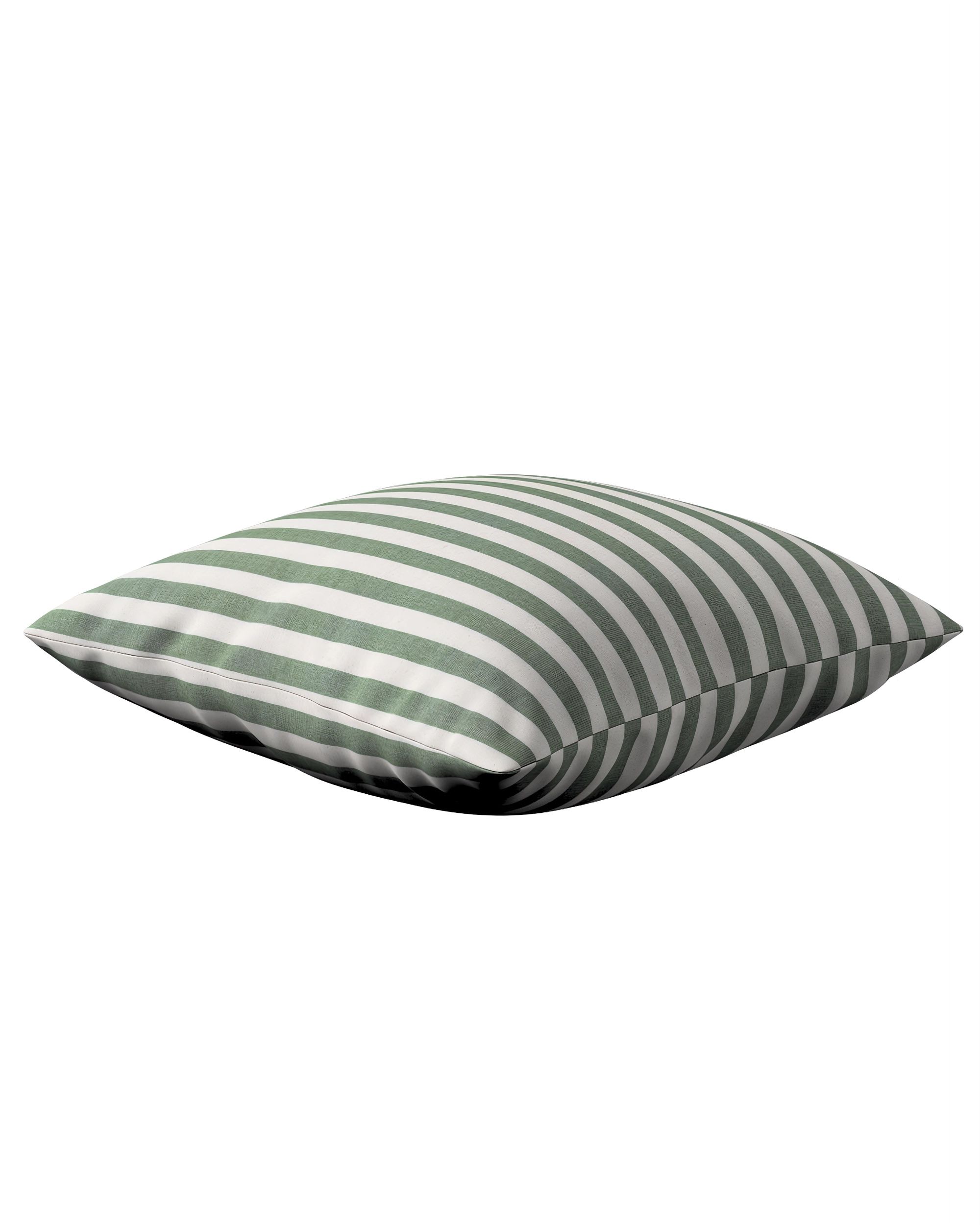 Kinga cushion cover colour green fabric patterned (hover)