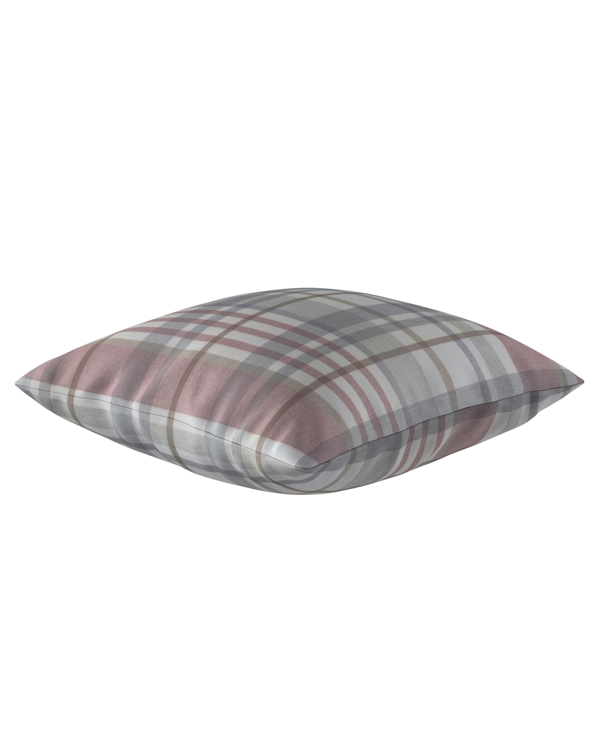 Kinga cushion cover colour grey fabric patterned (hover)