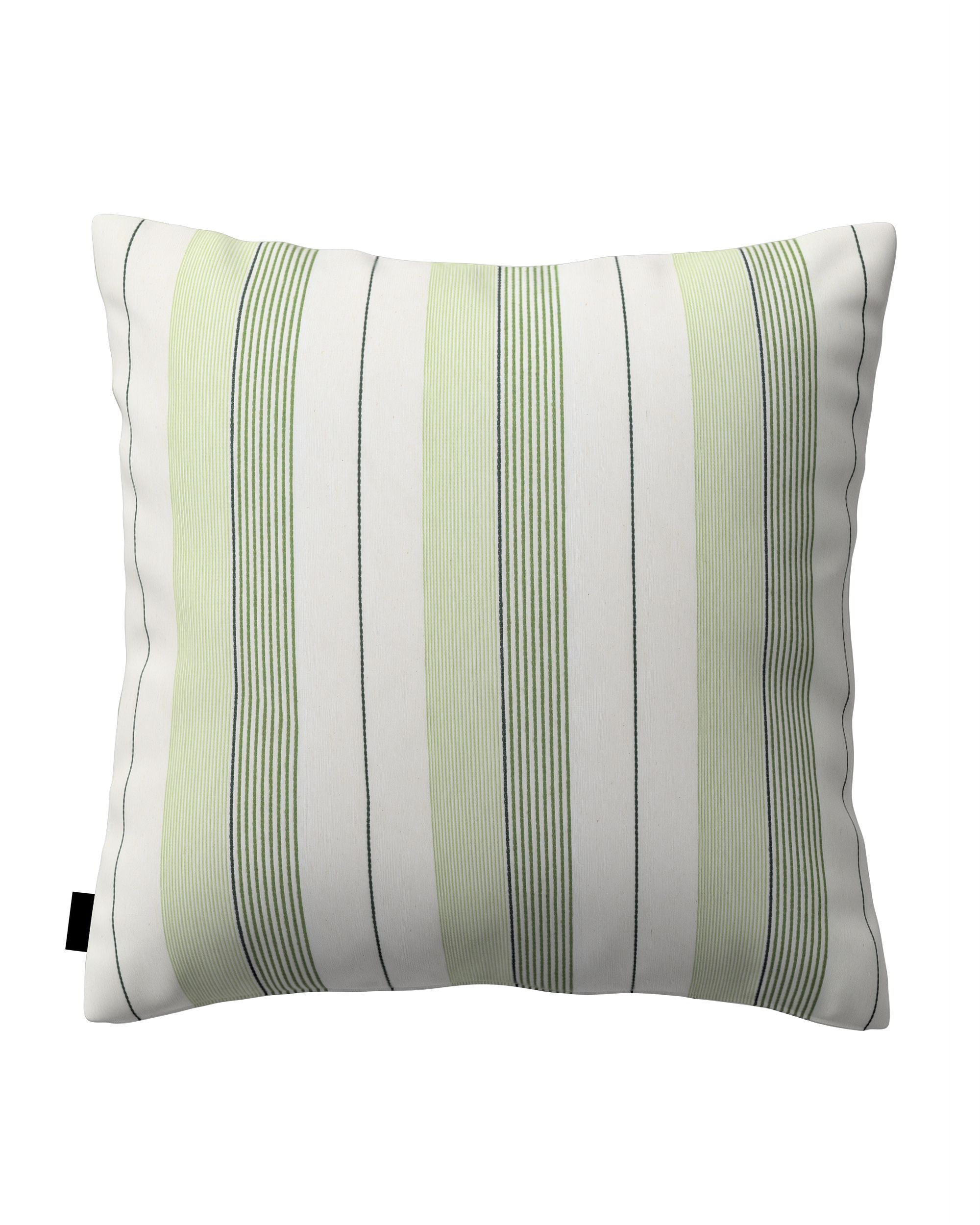 Kinga cushion cover colour green fabric structured, patterned