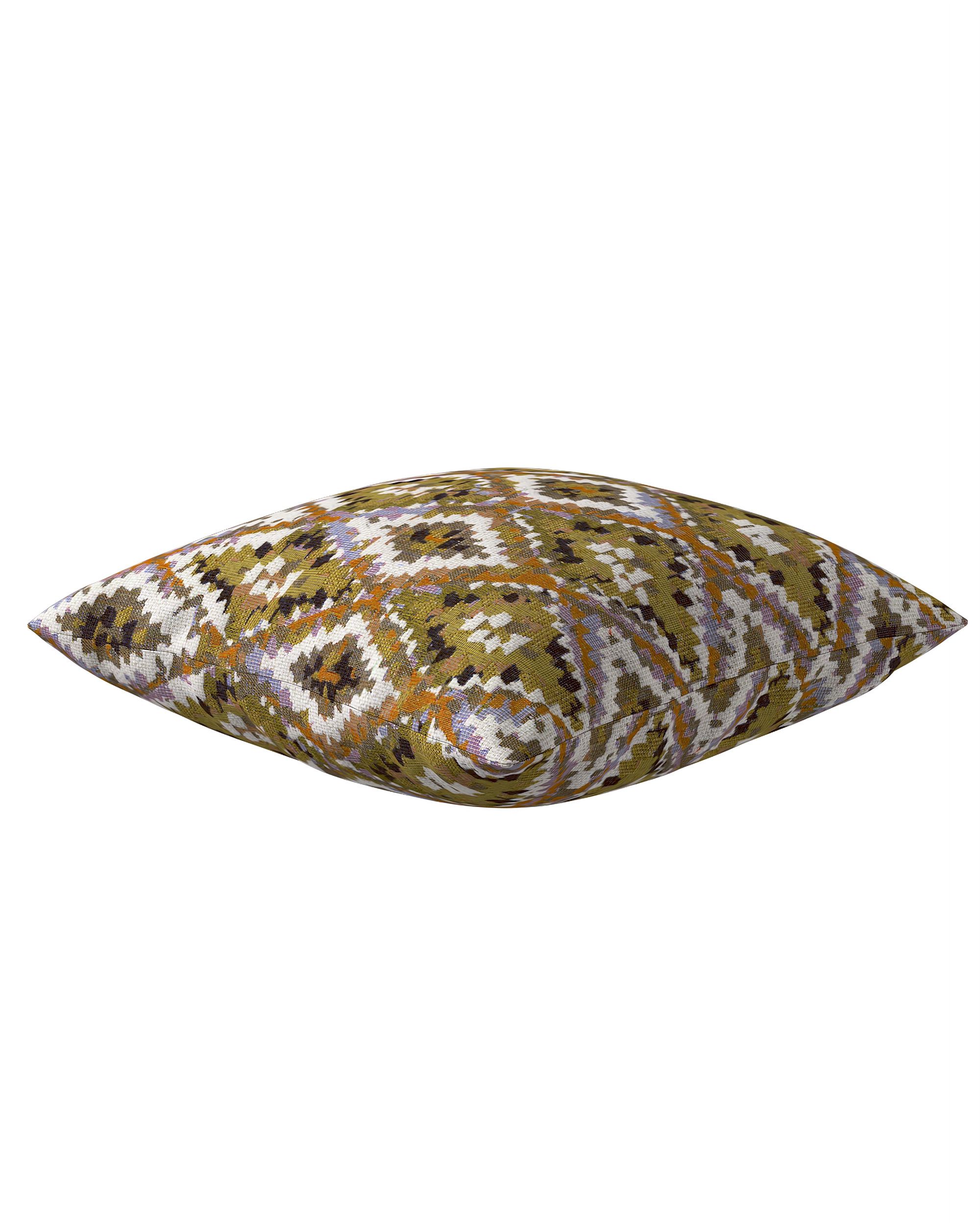 Kinga cushion cover colour multicolour fabric structured, patterned (hover)
