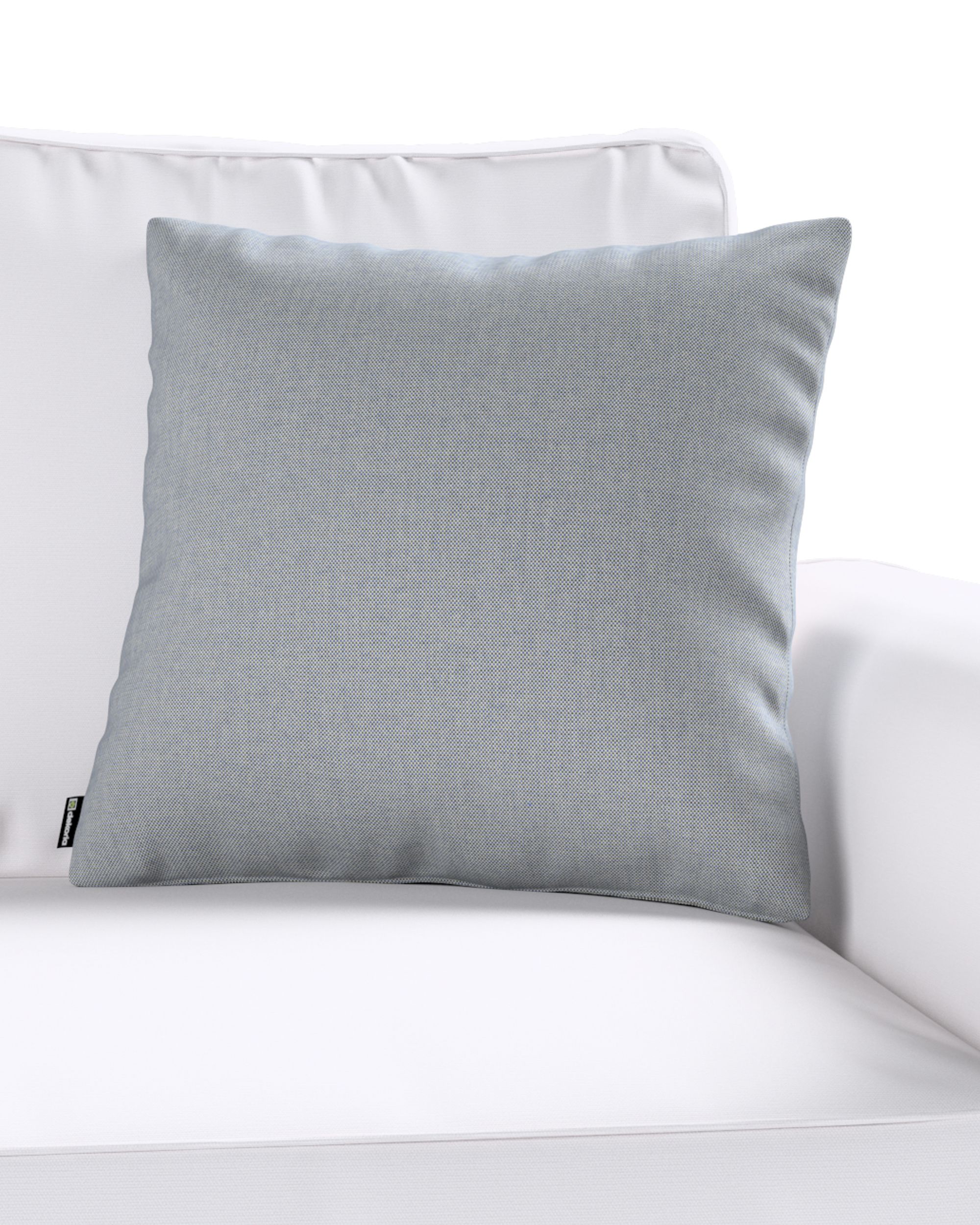 Kinga cushion cover colour black fabric outdoor, structured (hover)