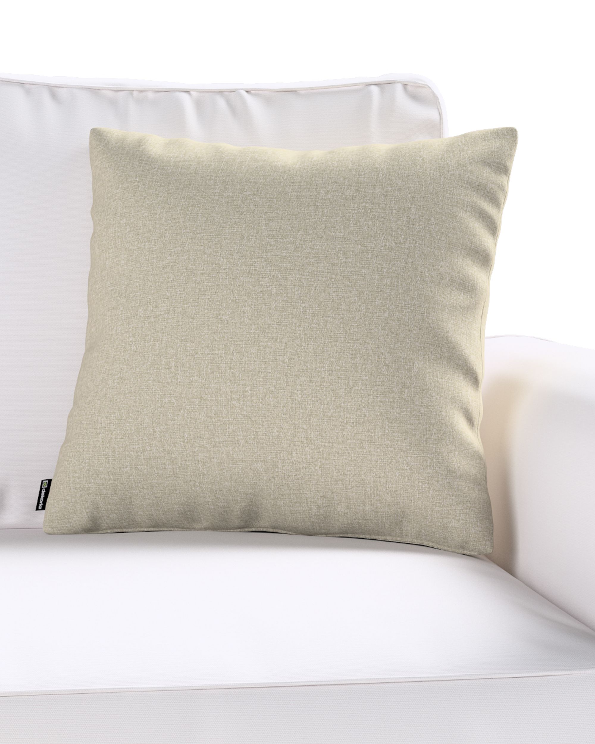 Kinga cushion cover colour beige fabric structured (hover)