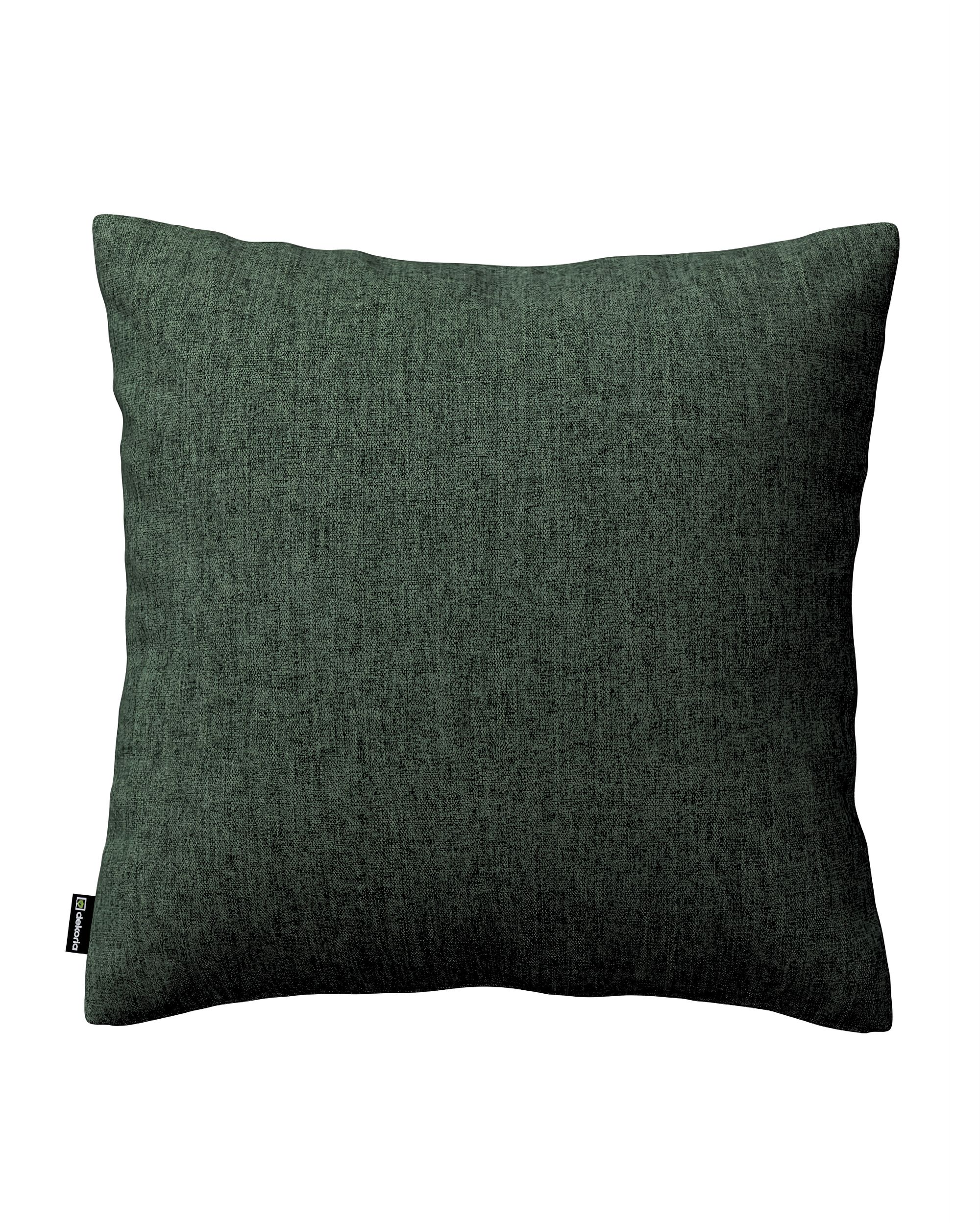Kinga cushion cover colour green fabric structured