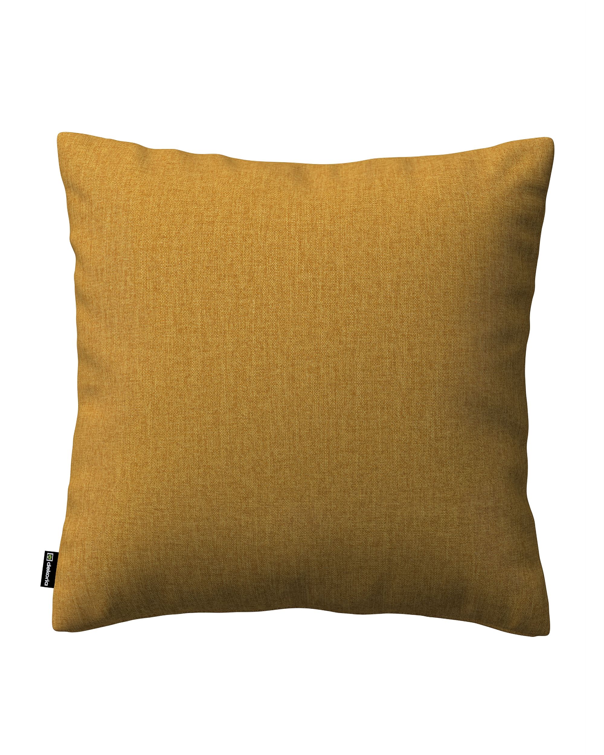 Kinga cushion cover colour yellow fabric structured