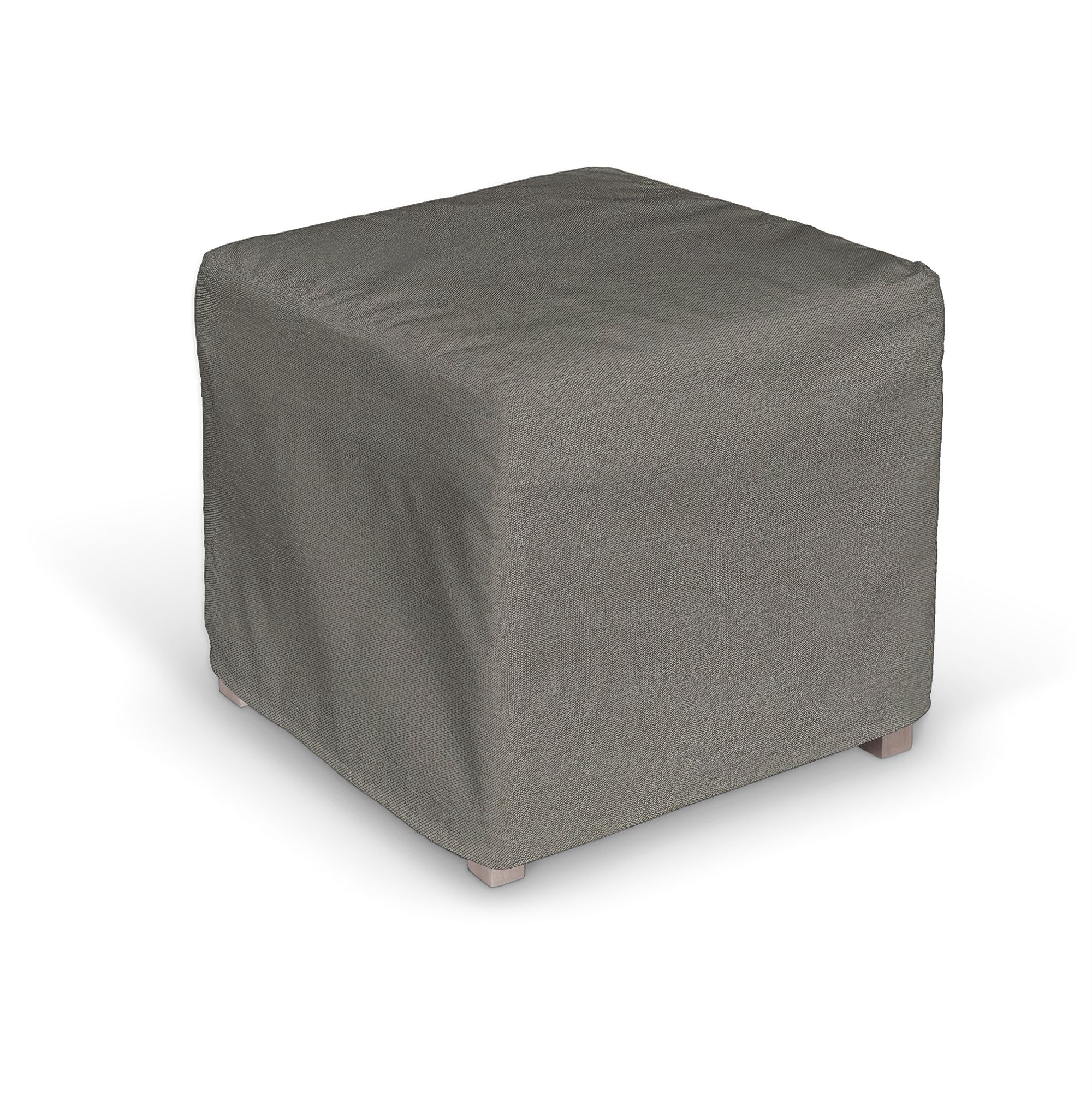 Solsta Pällbo cube cover colour grey fabric structured