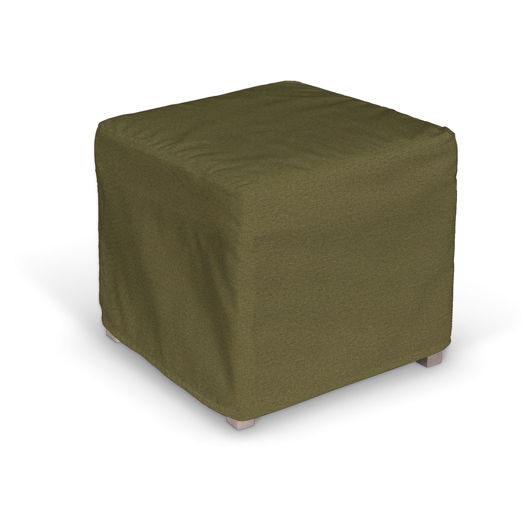 Solsta Pällbo cube cover colour green fabric structured