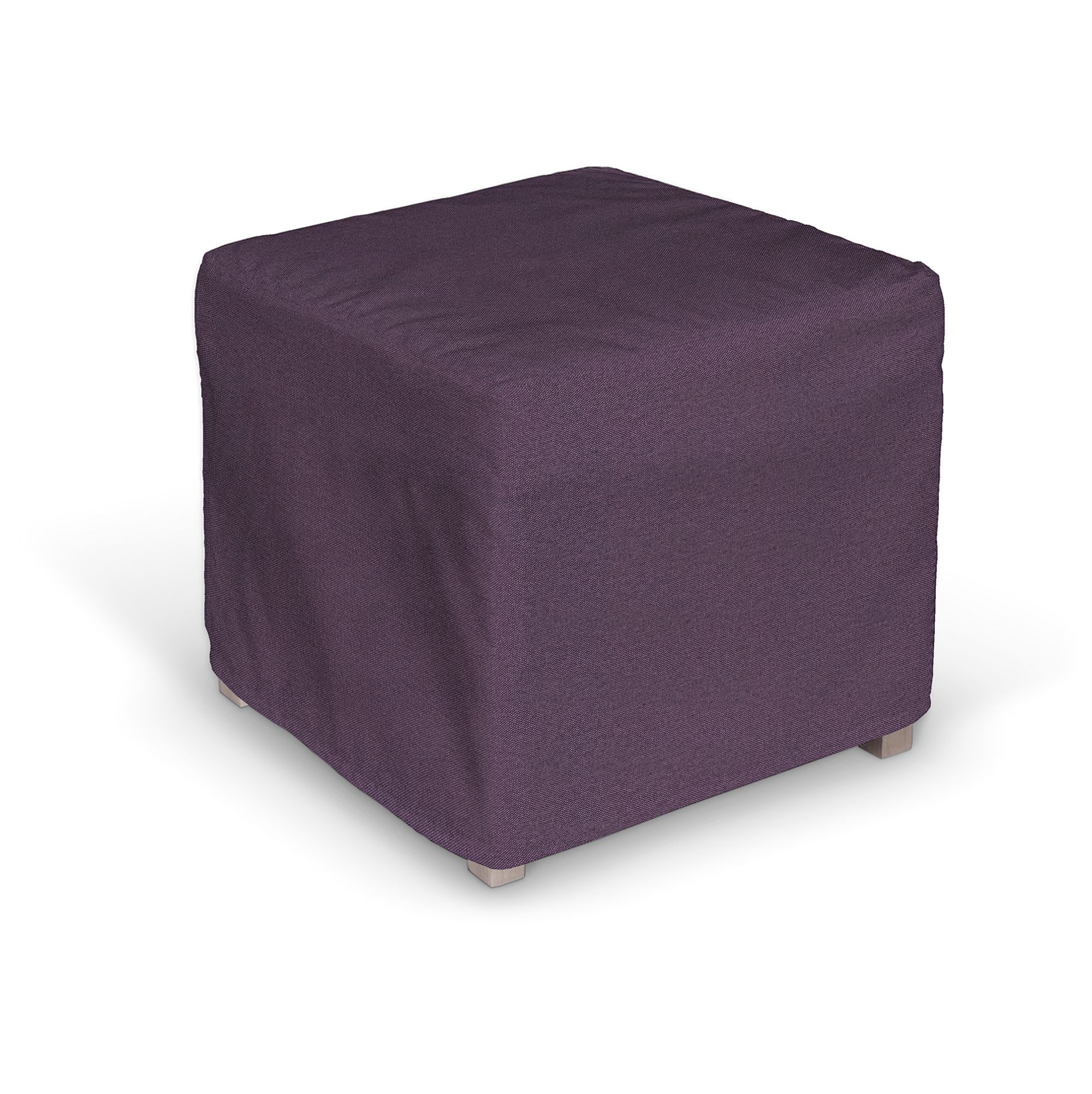 Solsta Pällbo cube cover colour purple fabric structured