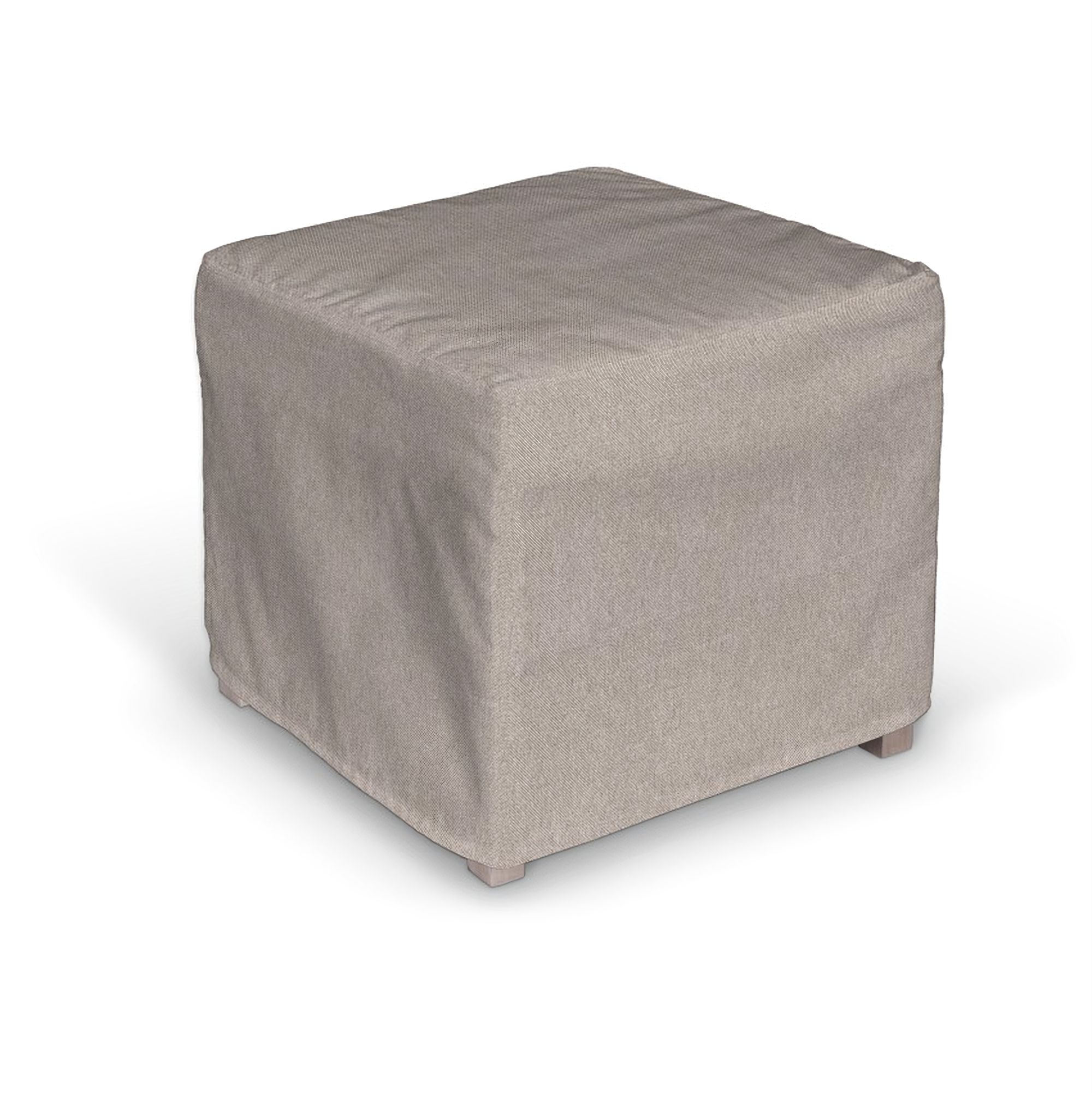 Solsta Pällbo cube cover colour beige fabric structured