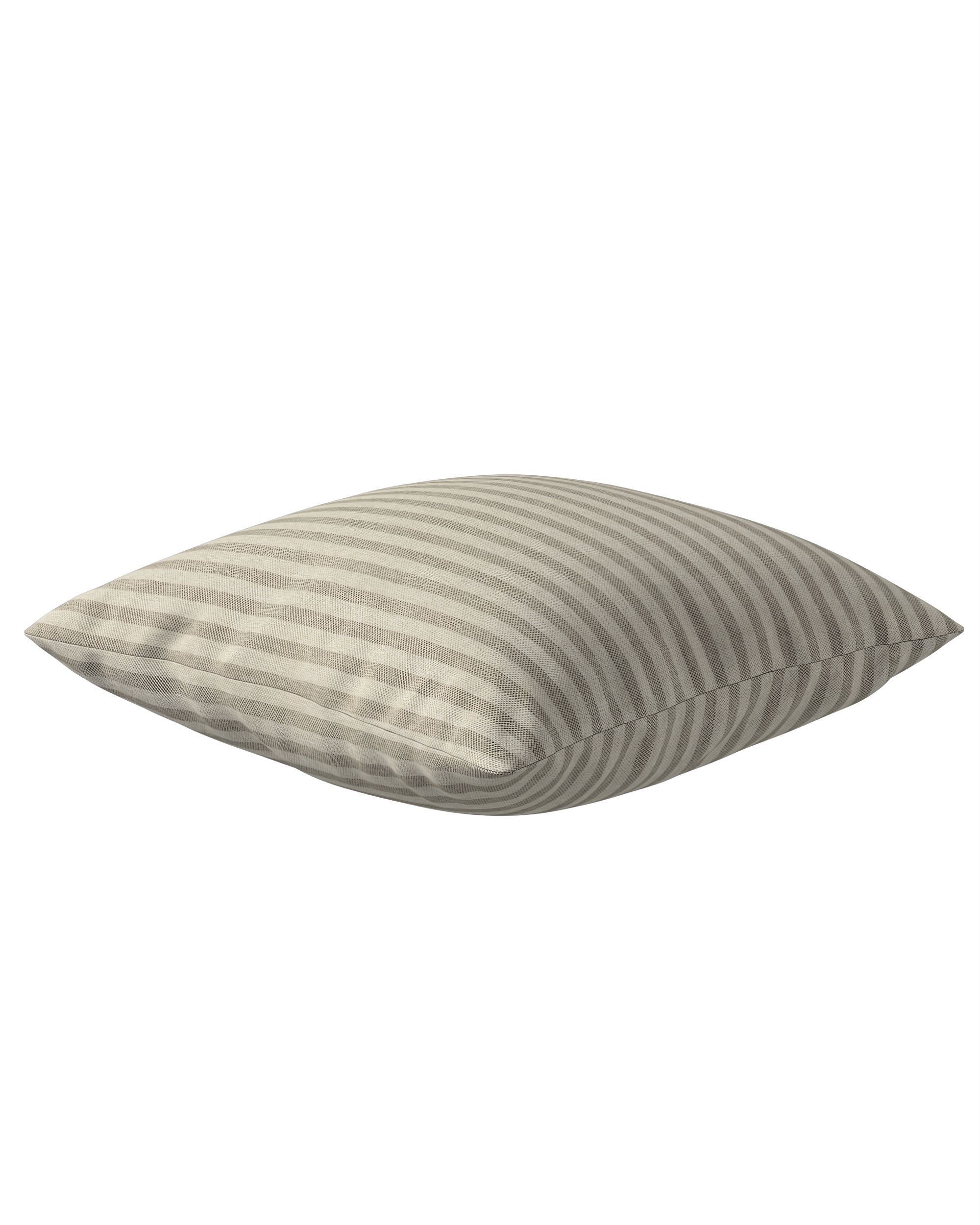 Kinga cushion cover colour beige fabric outdoor, structured, patterned (hover)