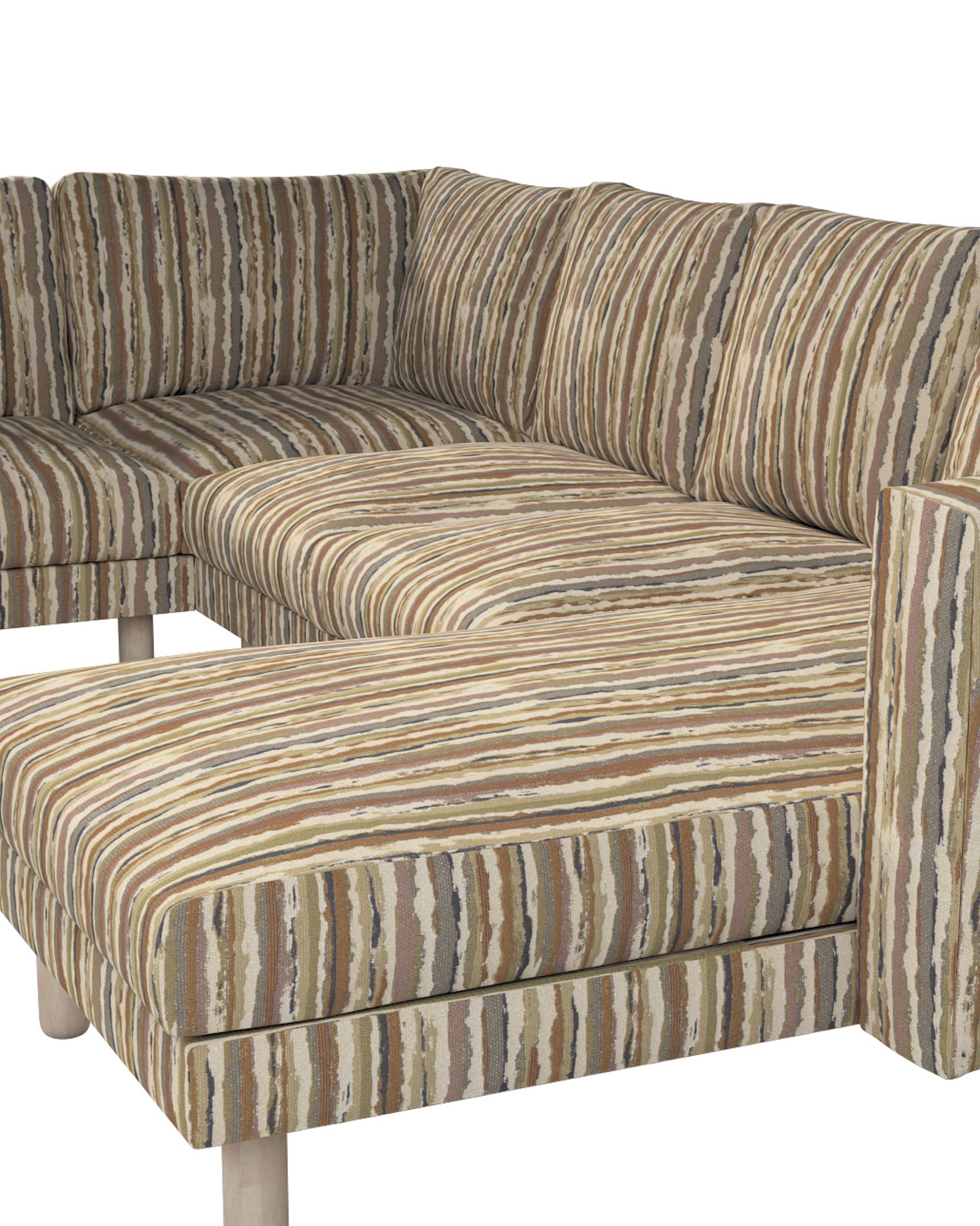 Norsborg 5-seat corner sofa with chaise longue cover colour beige fabric structured, patterned (hover)