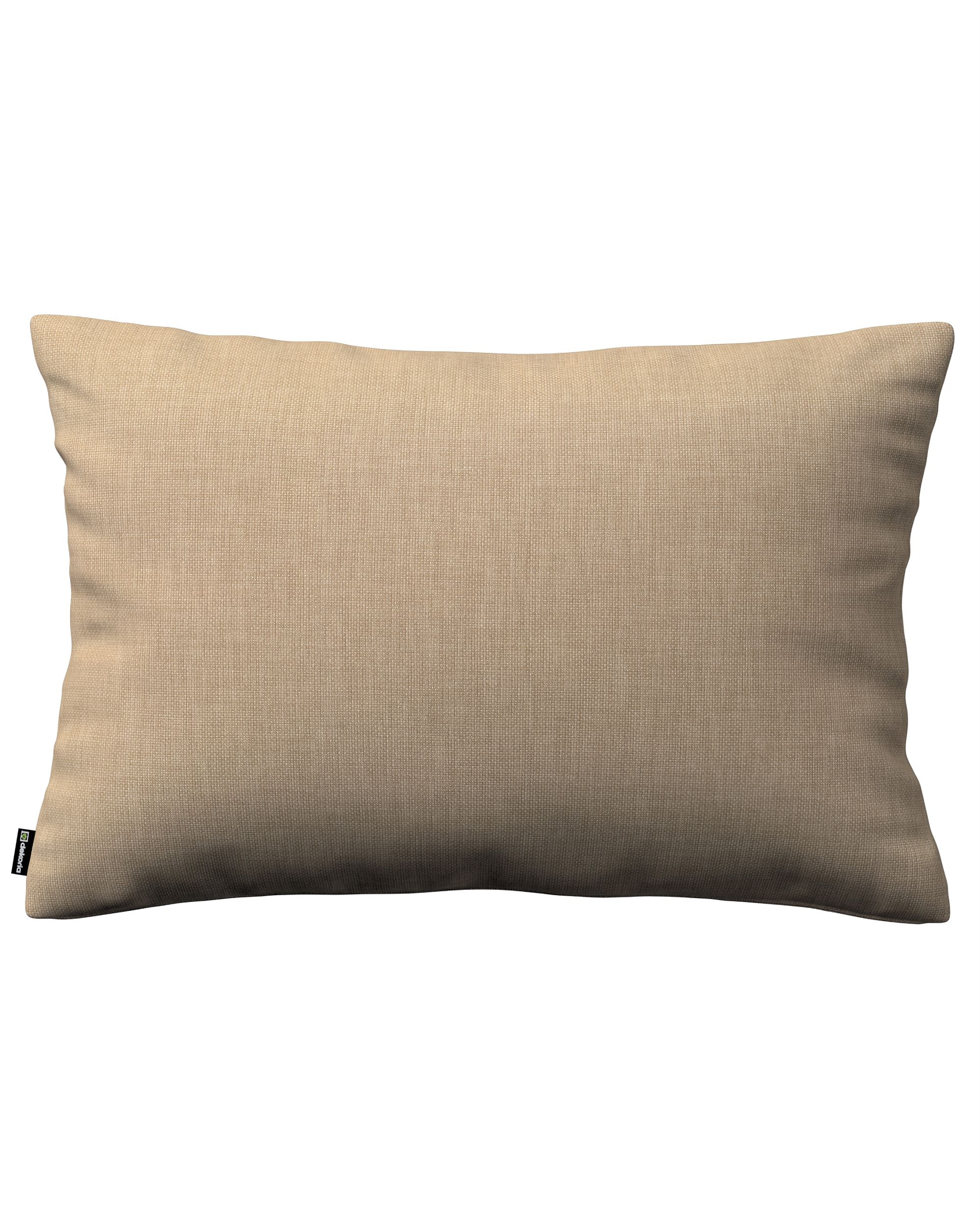 Kinga rectangular cushion cover colour beige fabric structured
