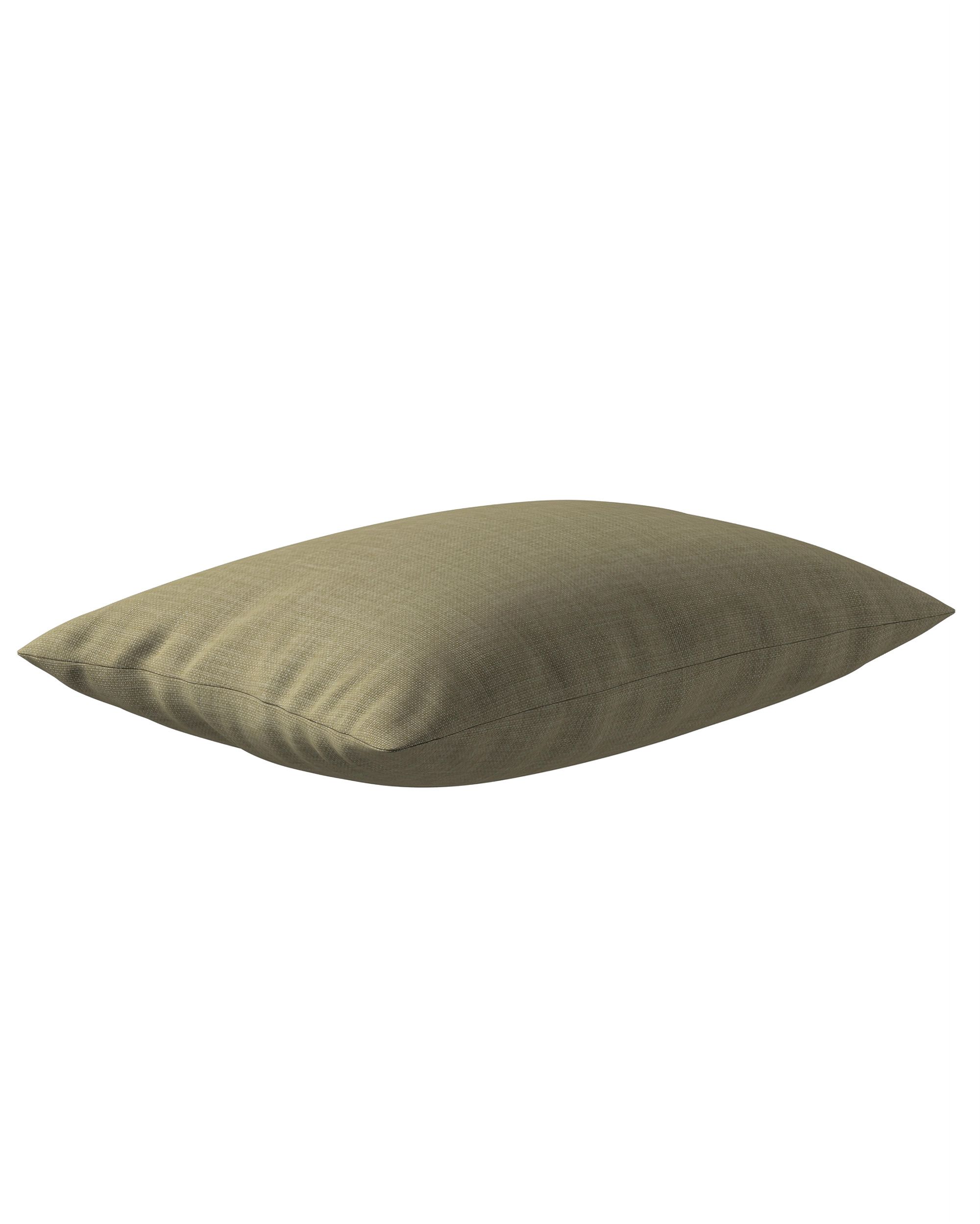 Kinga rectangular cushion cover colour green fabric structured (hover)