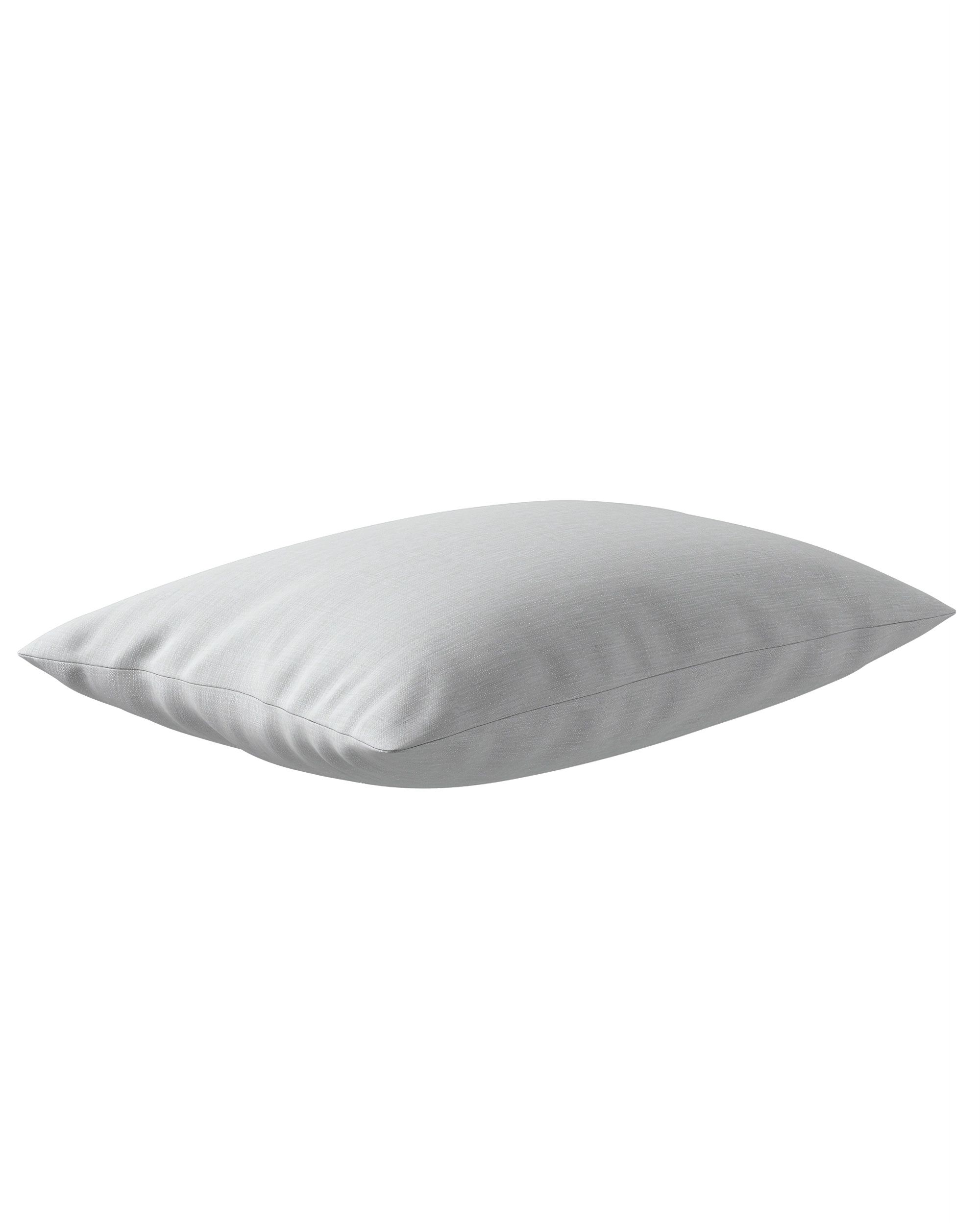 Kinga rectangular cushion cover colour grey fabric outdoor, structured (hover)