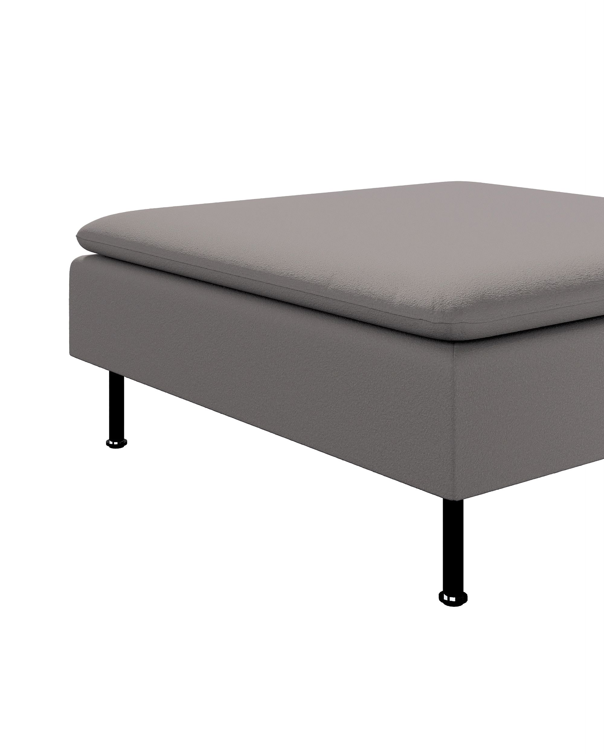 Söderhamn footstool cover colour beige fabric structured (hover)