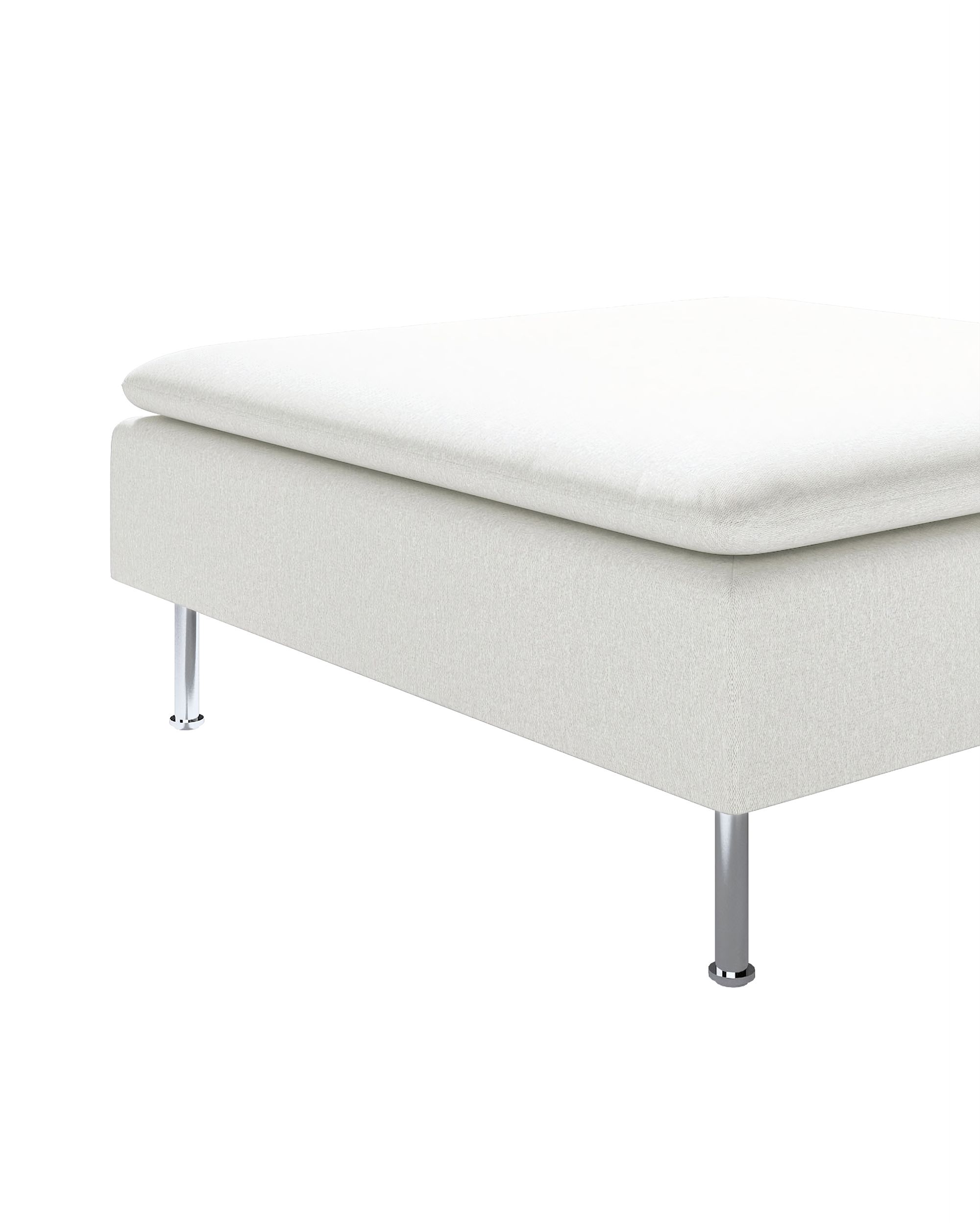 Söderhamn footstool cover colour cream fabric structured (hover)