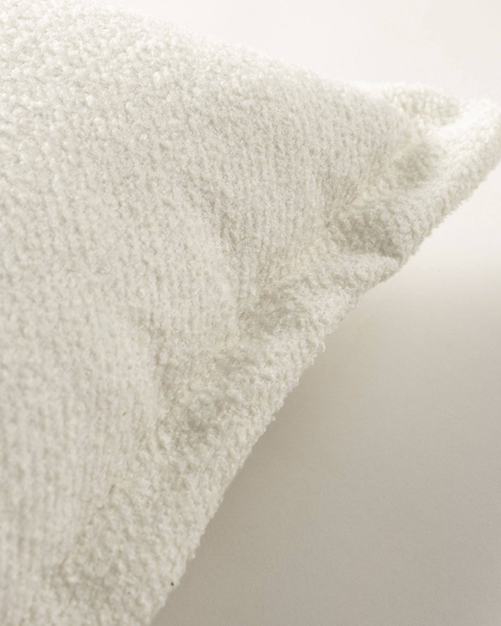 Mona cushion cover with border colour white fabric structured
