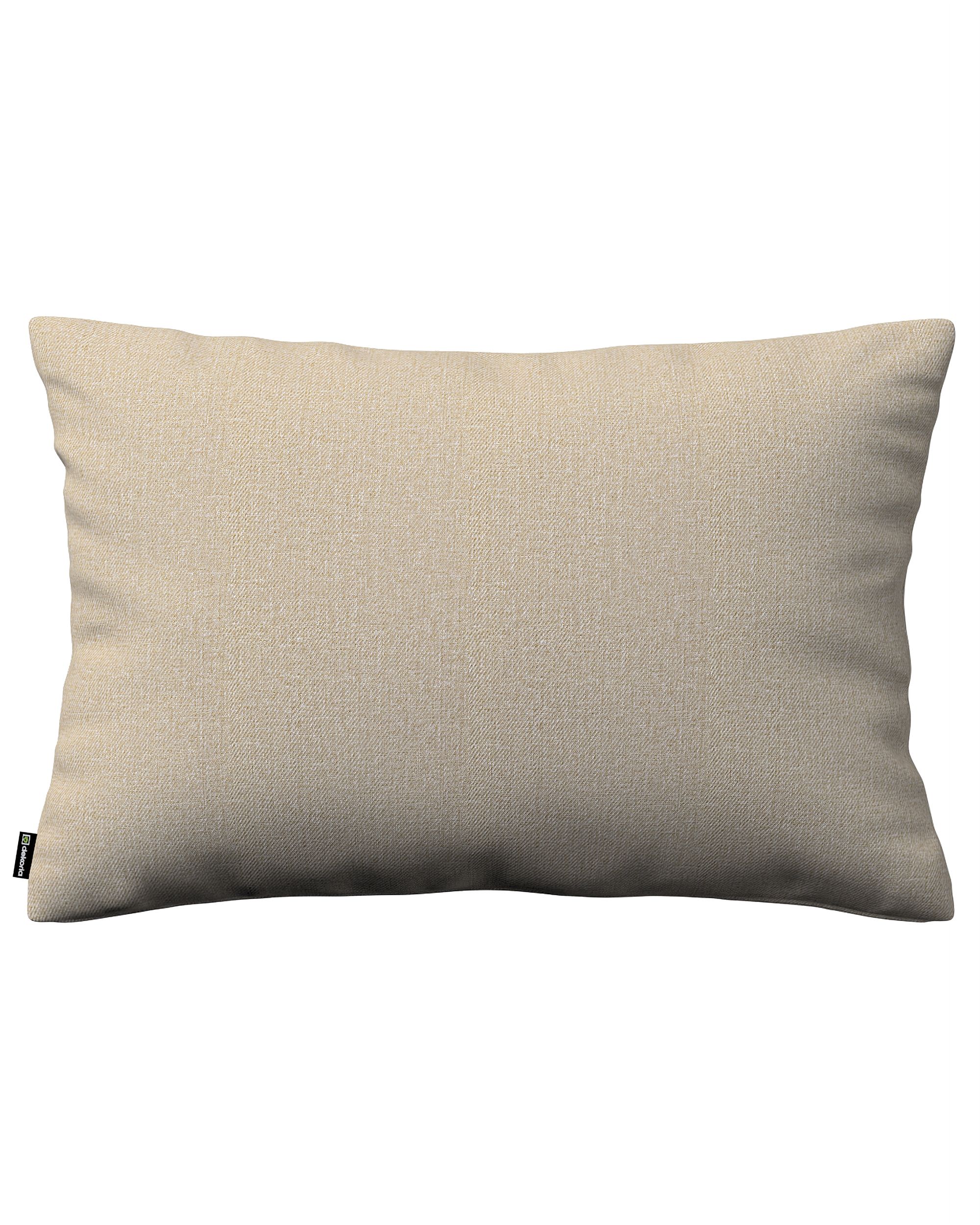 Kinga rectangular cushion cover colour beige fabric structured