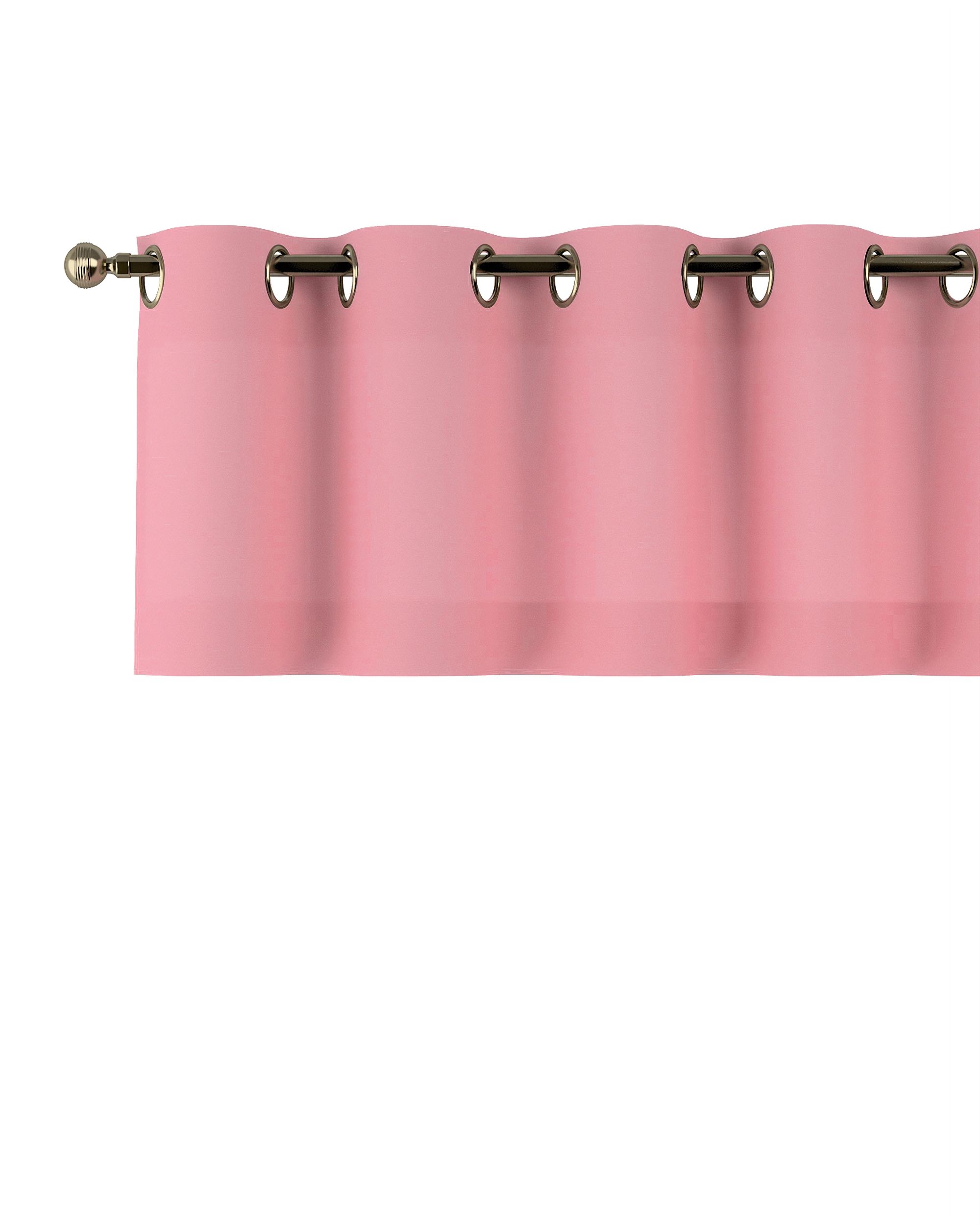 Eyelet pelmet colour pink
