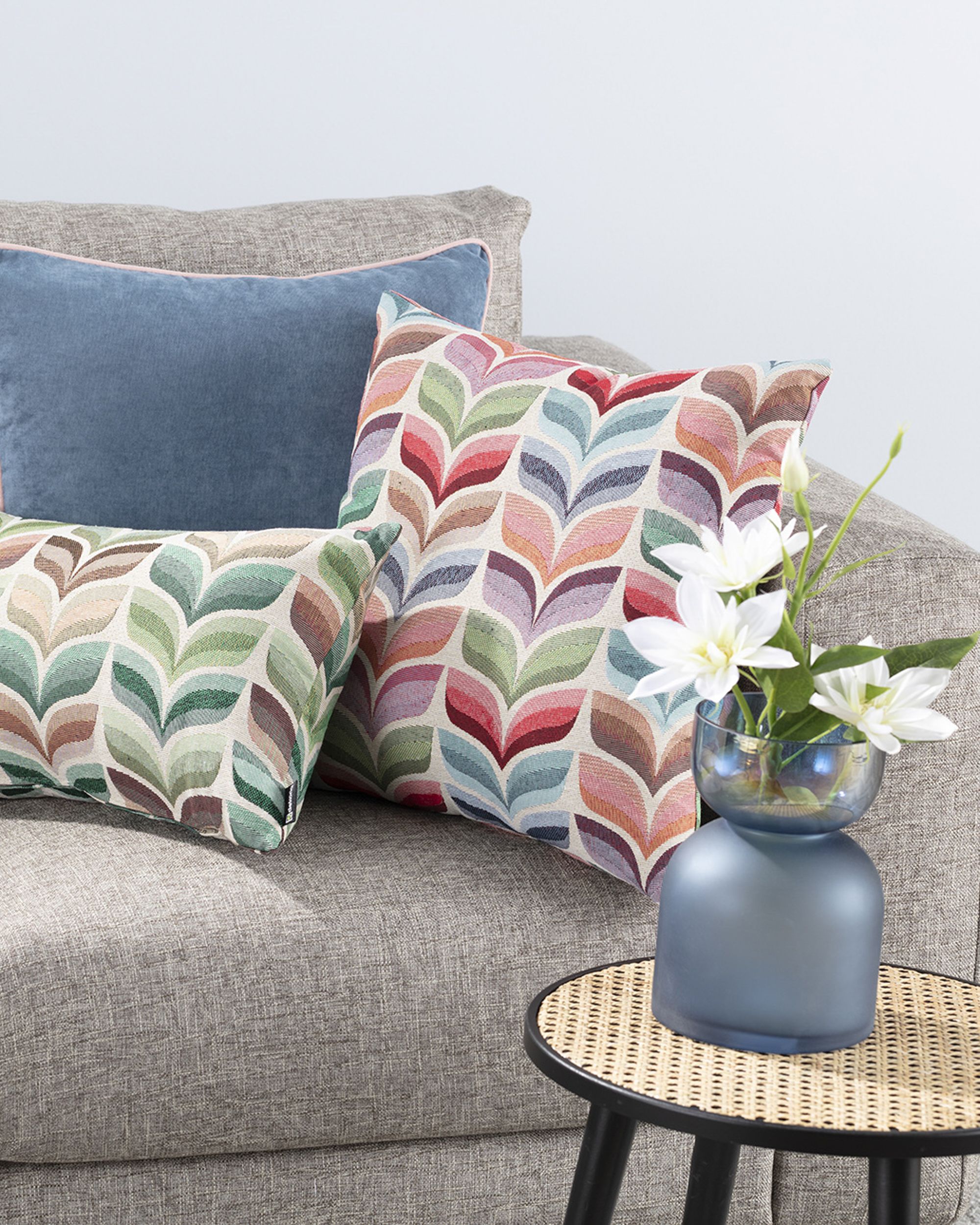 Cushions set of 3, Homely Folk multicolor II (hover)