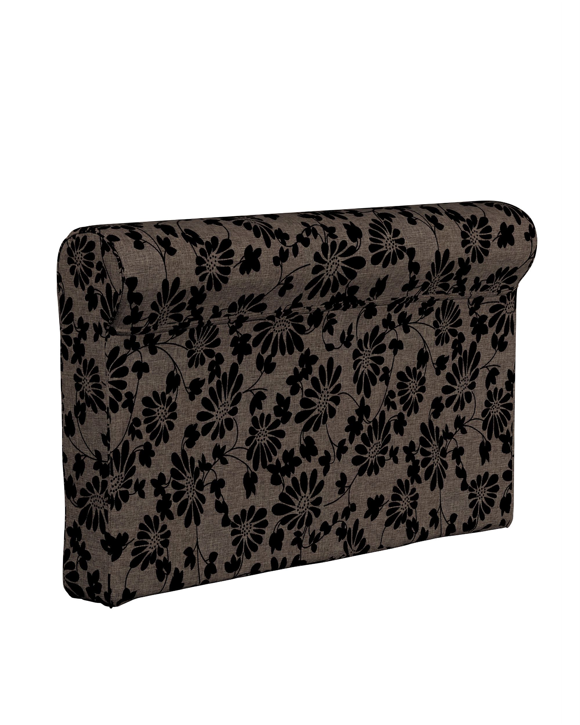 Grönlid armrest cover colour brown fabric structured, patterned