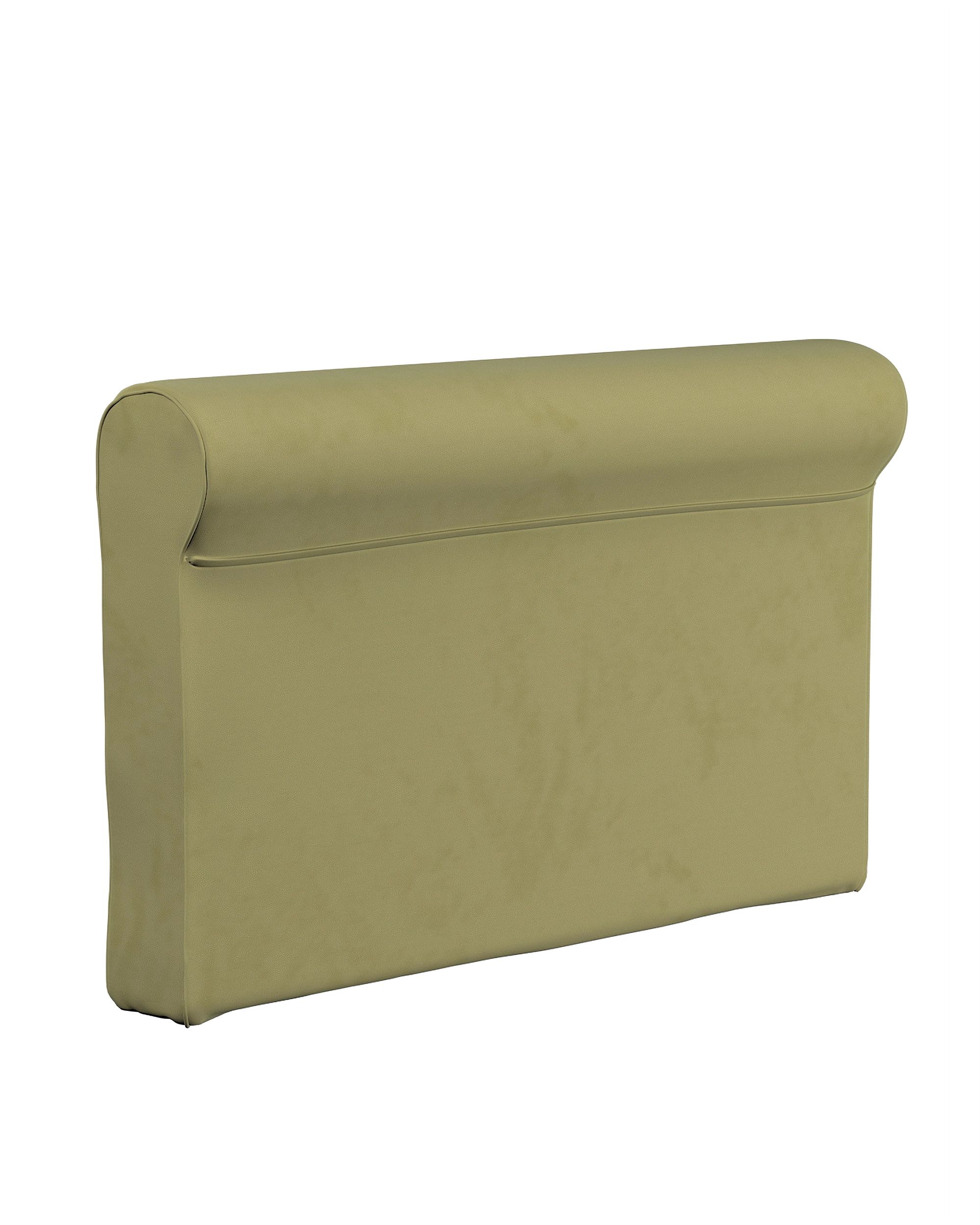 Grönlid armrest cover colour green fabric gloss, velvet