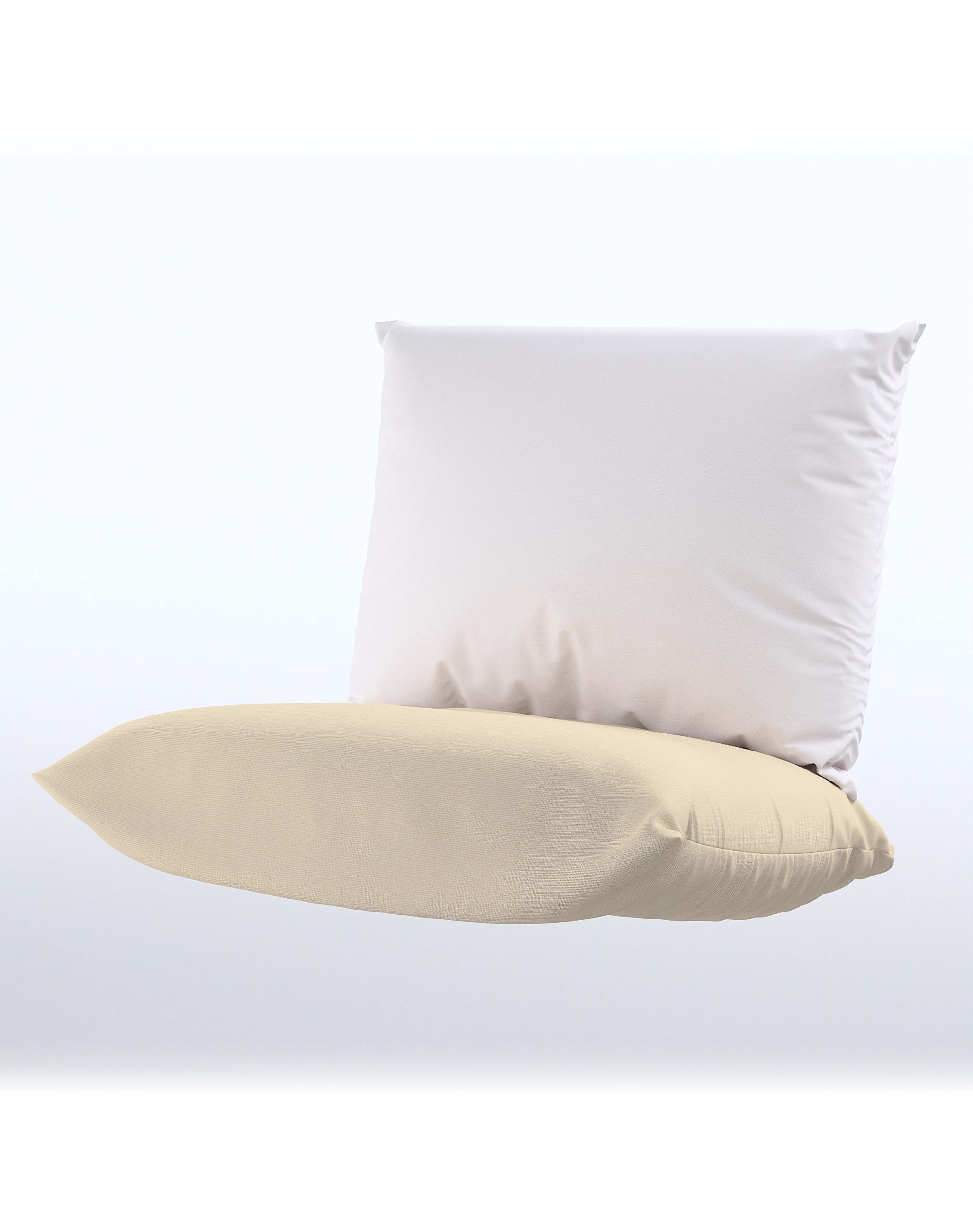 Havsten seat cover 87x82cm colour beige fabric outdoor, structured