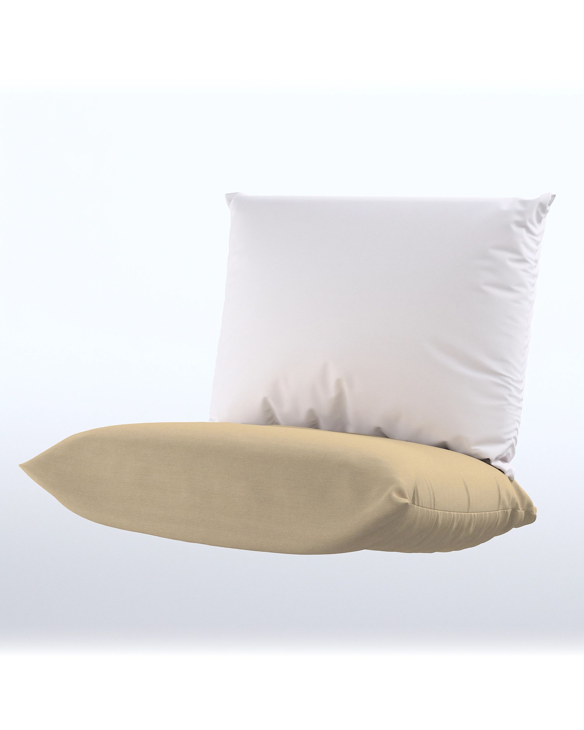 Havsten seat cover 87x82cm colour beige fabric outdoor, structured