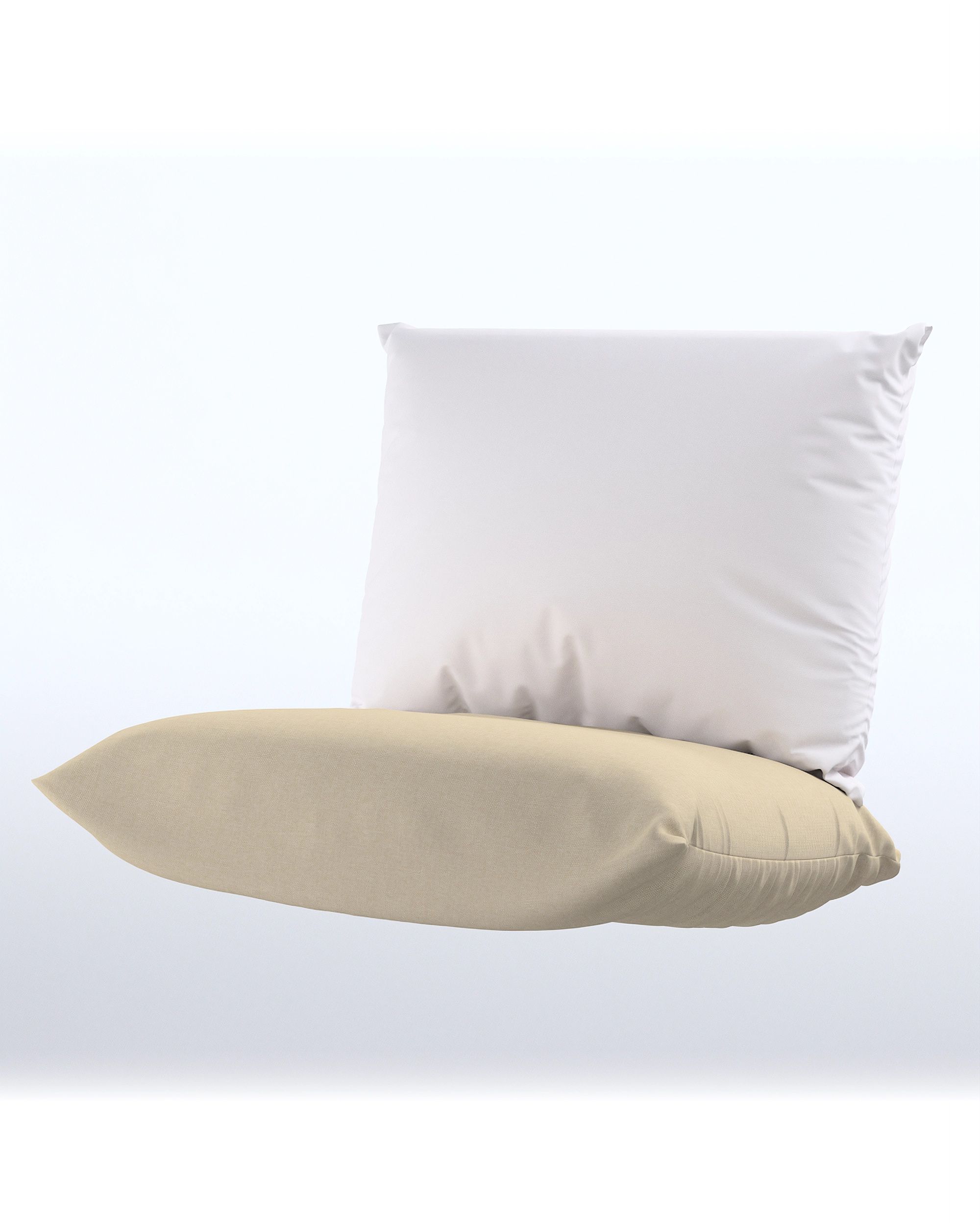 Havsten seat cover 87x82cm colour beige fabric outdoor, structured