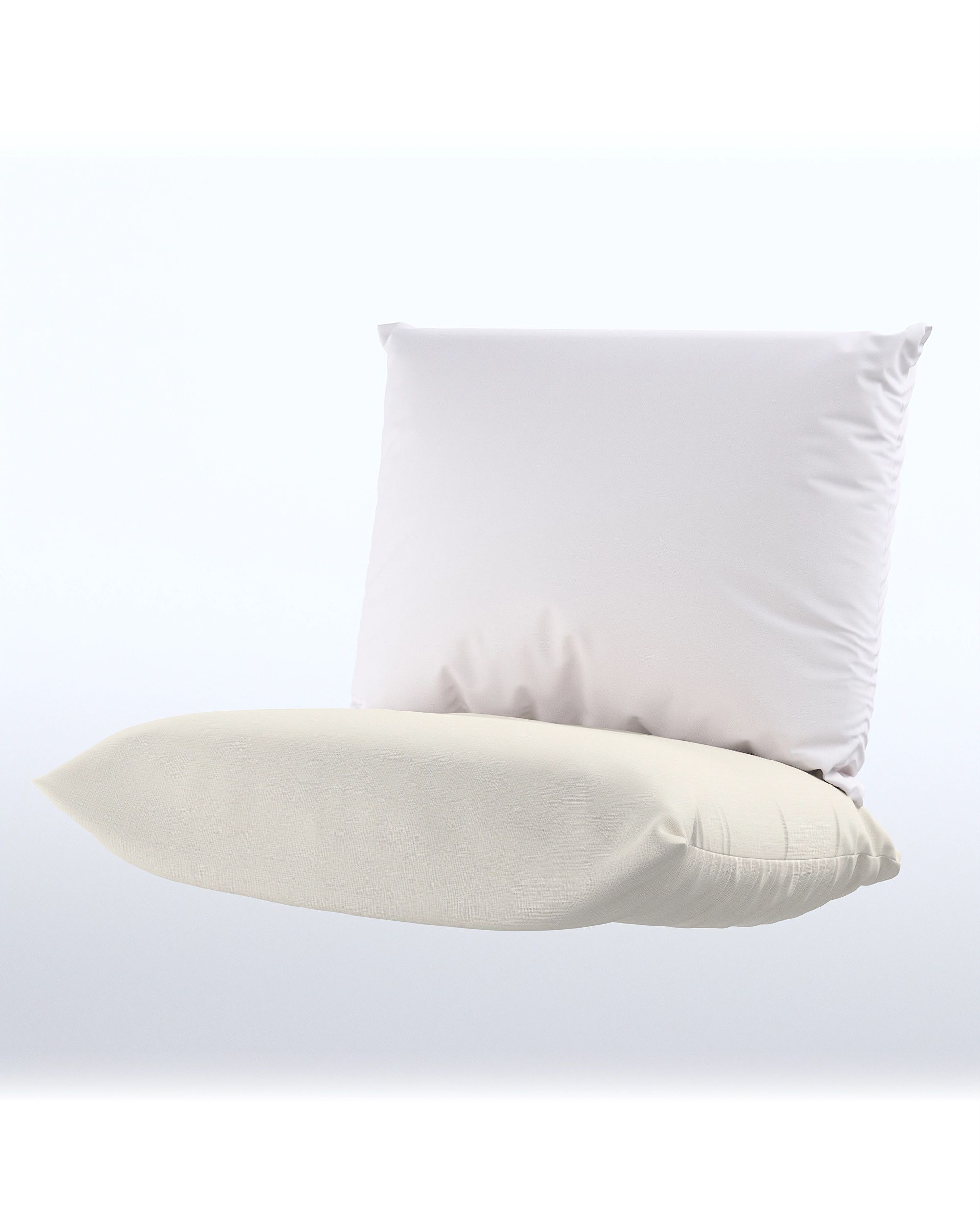 Havsten seat cover 87x82cm colour cream fabric outdoor, structured