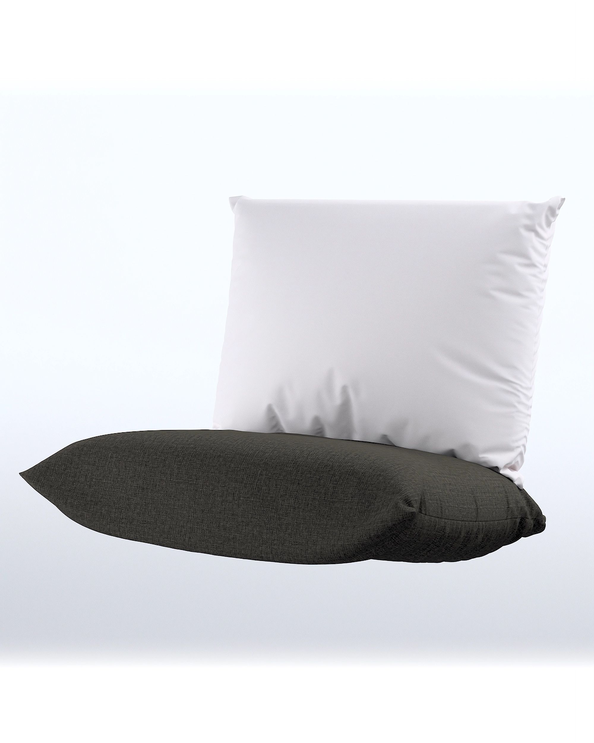 Havsten seat cover 87x82cm colour brown fabric outdoor, structured