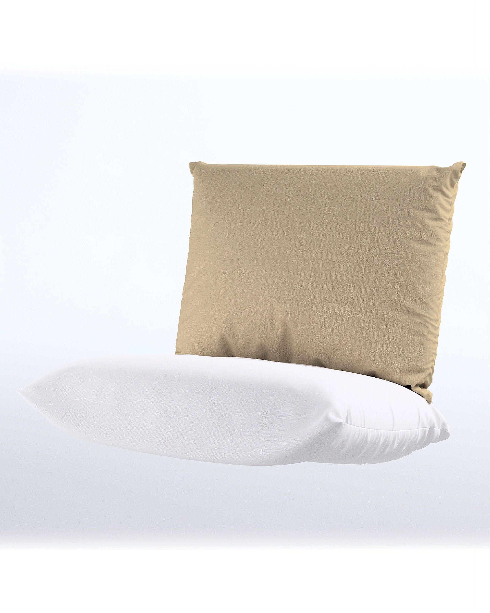 Havsten backrest cover 57x80cm colour beige fabric outdoor, structured