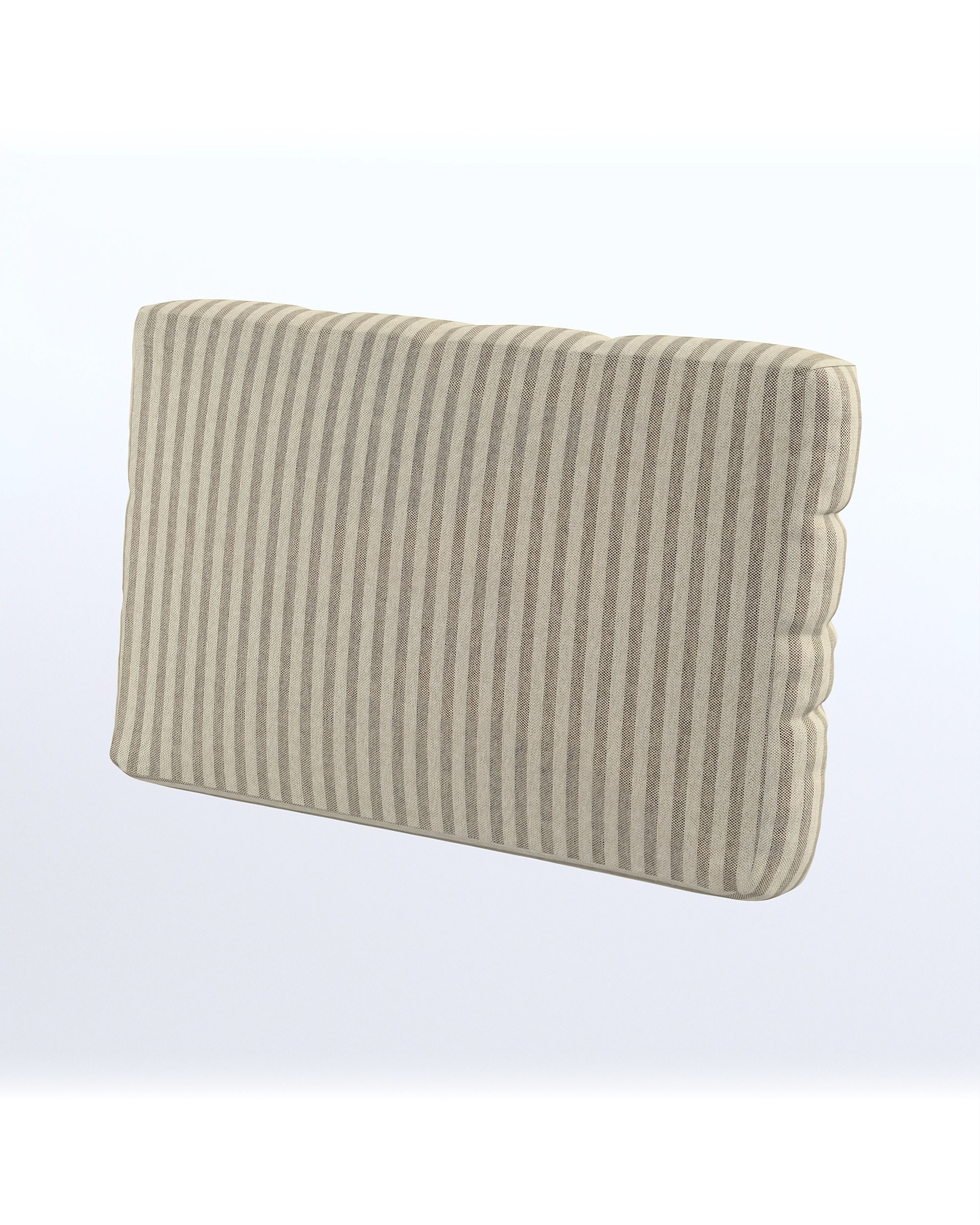 Duvholmen backrest cushion cover 62x44cm (BONDHOLMEN, SOLLERÖN, NÄMMARÖ, SEGERÖN) colour beige fabric outdoor, structured, patterned