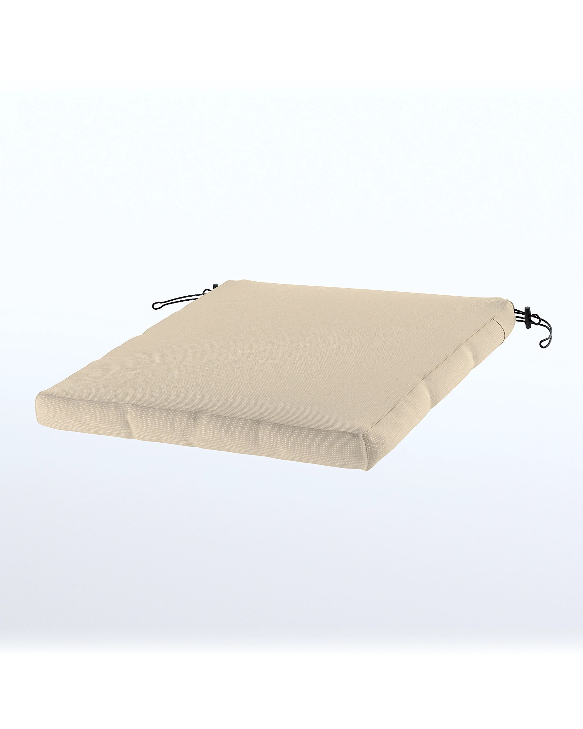 Duvholmen seat cover 44x44cm (SEGERÖN, LÄCKÖ, FALHOLMEN) colour beige fabric outdoor, structured