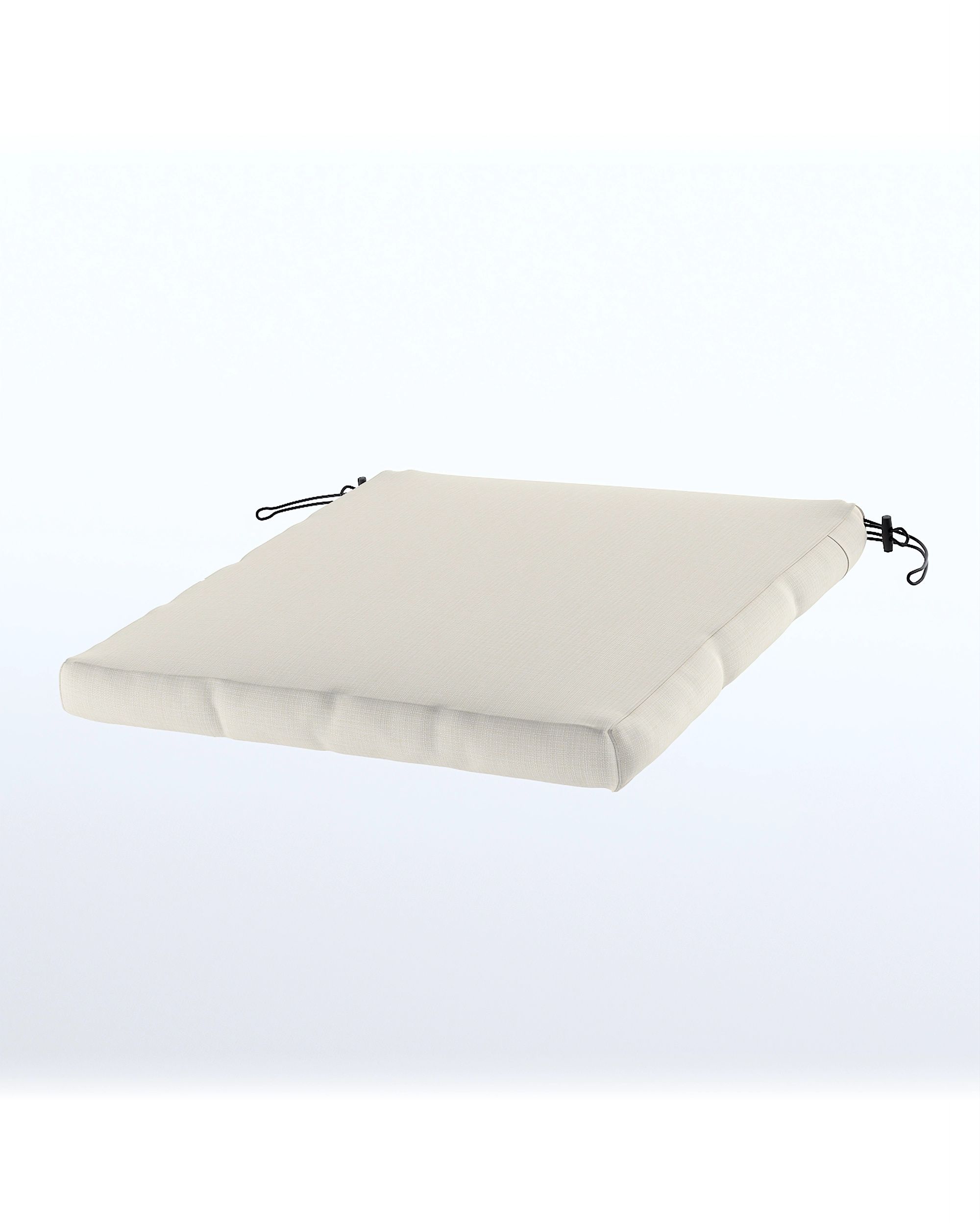 Duvholmen seat cover 44x44cm (SEGERÖN, LÄCKÖ, FALHOLMEN) colour cream fabric outdoor, structured