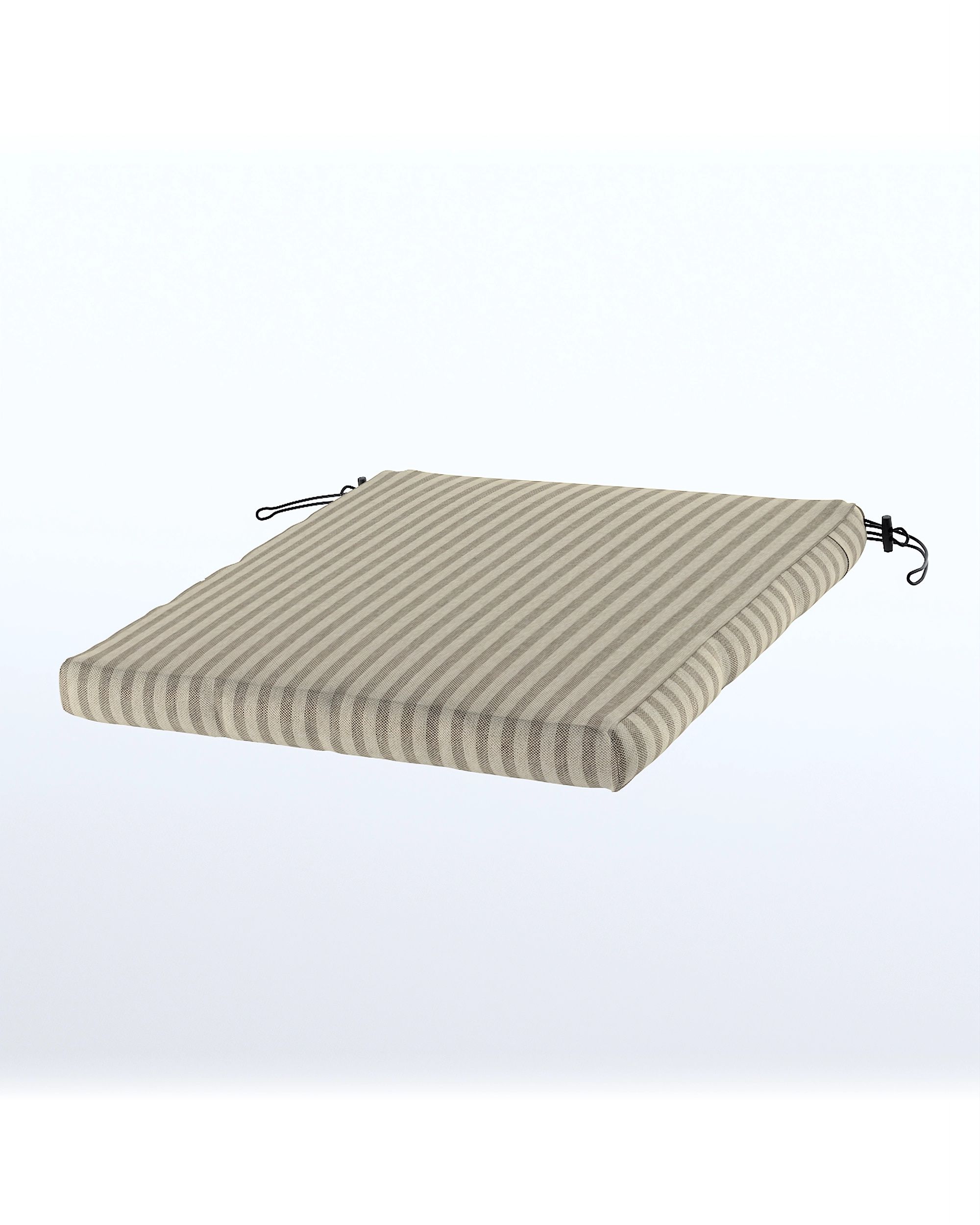 Duvholmen seat cover 50x50cm (NÄMMARÖ, BONDHOLMEN) colour beige fabric outdoor, structured, patterned