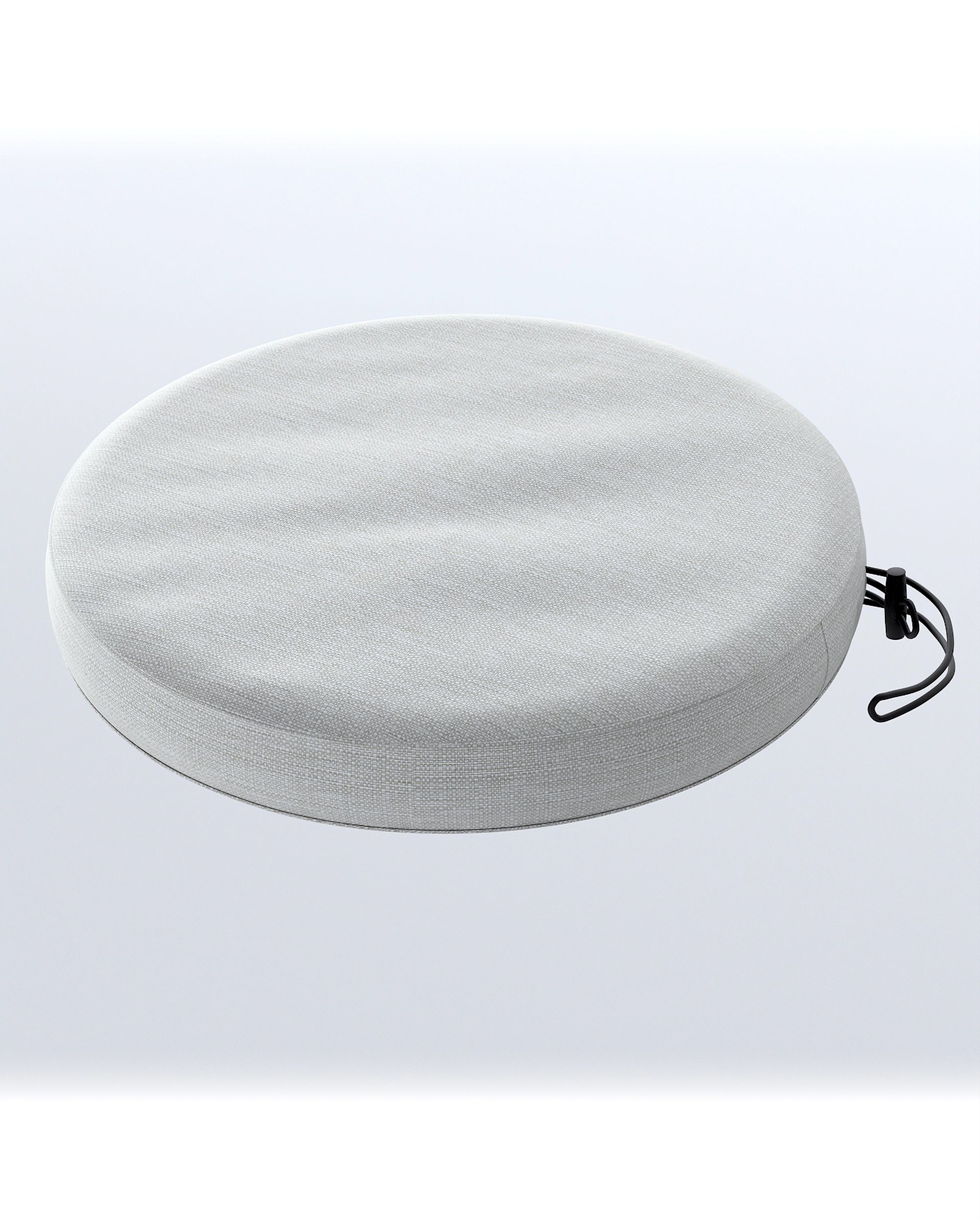 Duvholmen seat cover ⌀35 (SJÄLLAND, LÄCKÖ, NÄMMARÖ, ASKHOLMEN, TÄRNÖ) colour grey fabric outdoor, structured