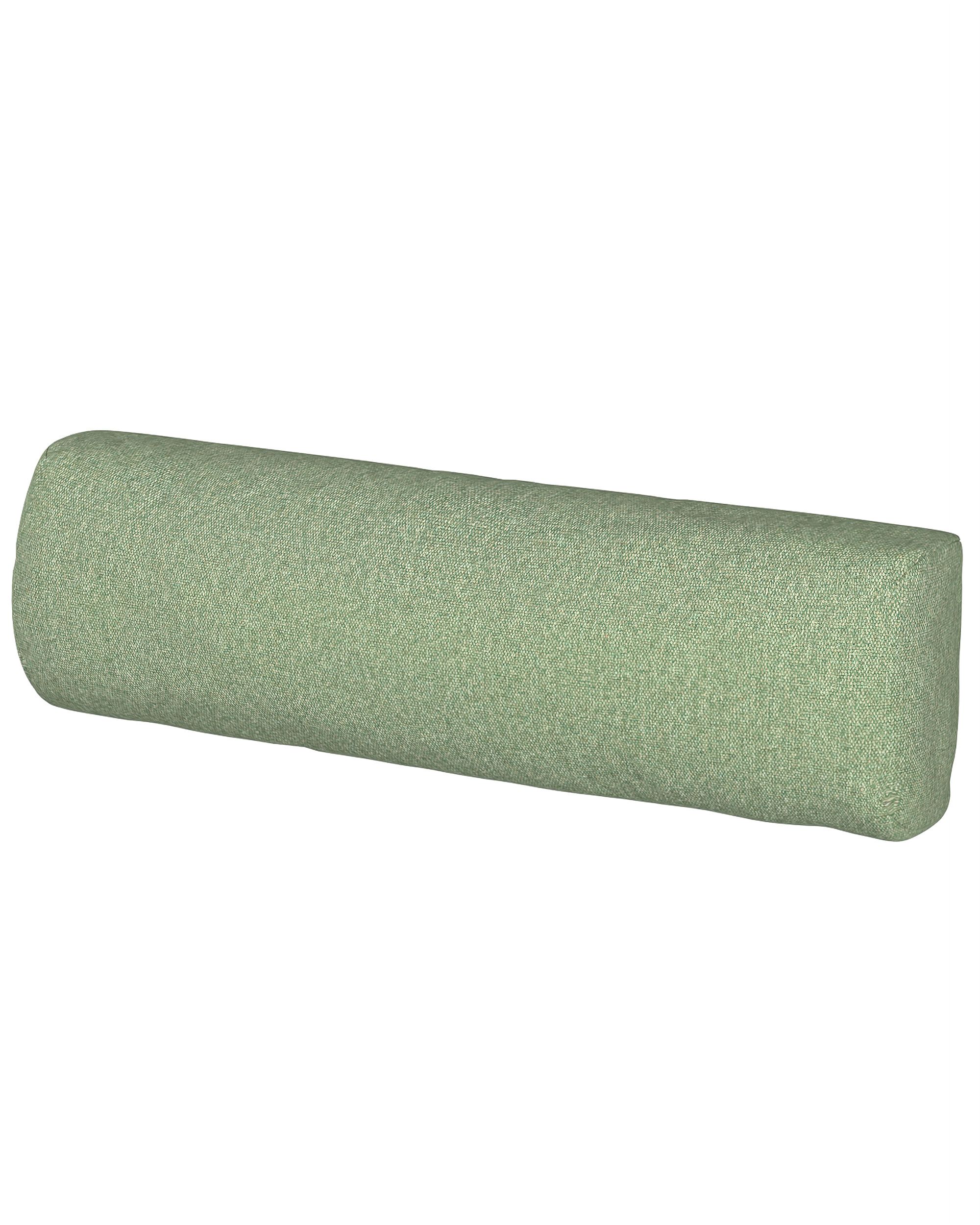 Cover for headrest Vimle colour green fabric structured