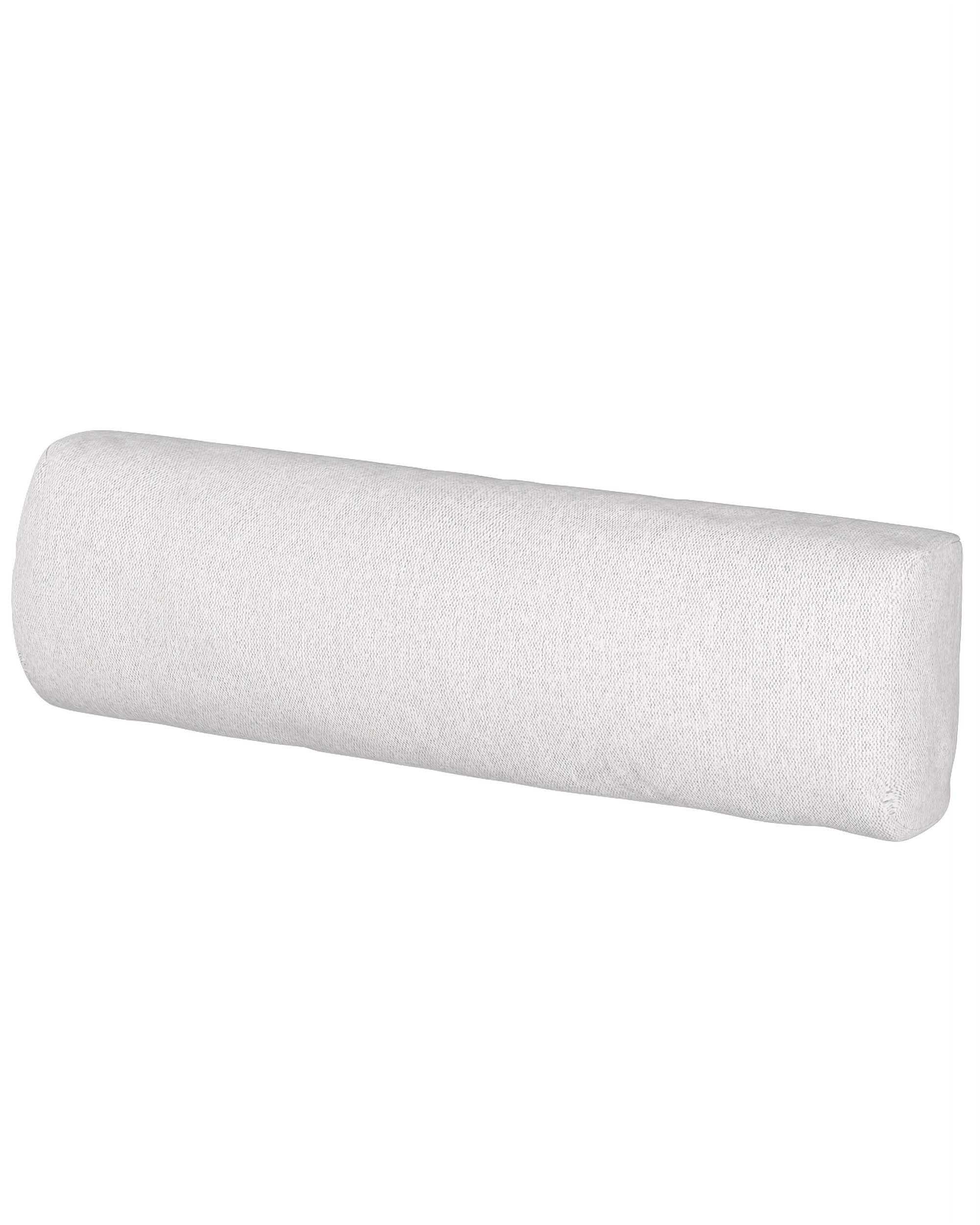 Cover for headrest Vimle colour grey fabric structured