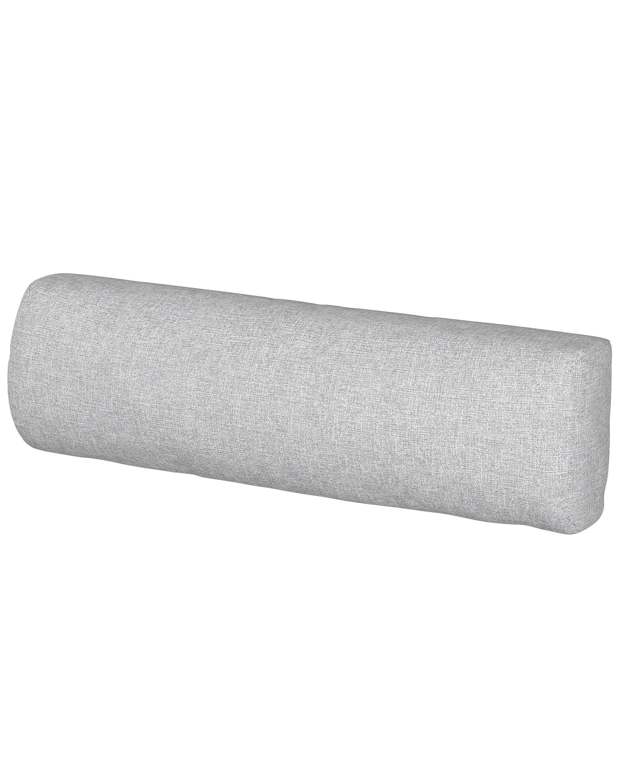 Cover for headrest Vimle colour grey fabric structured