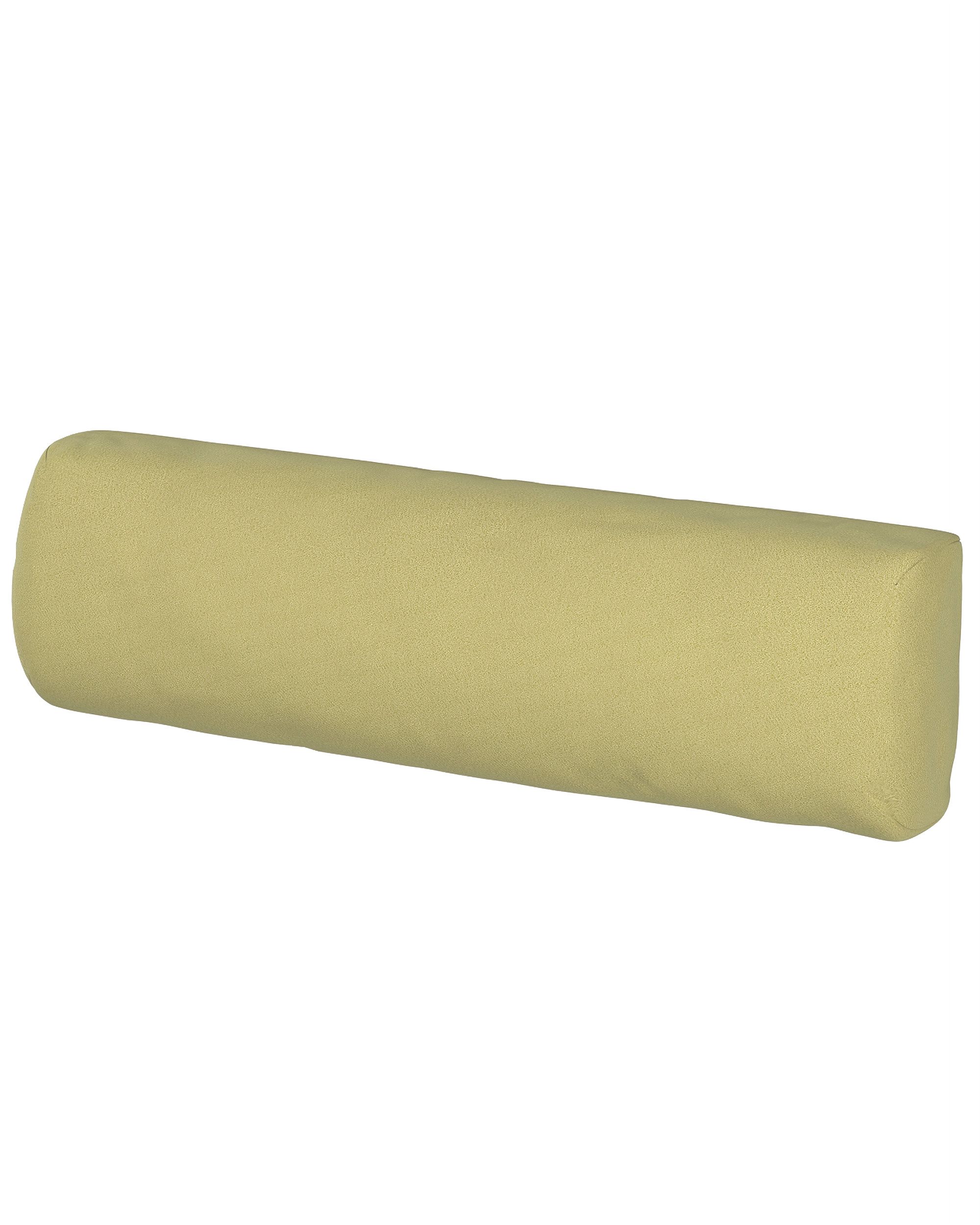 Cover for headrest Vimle colour green fabric gloss, velvet
