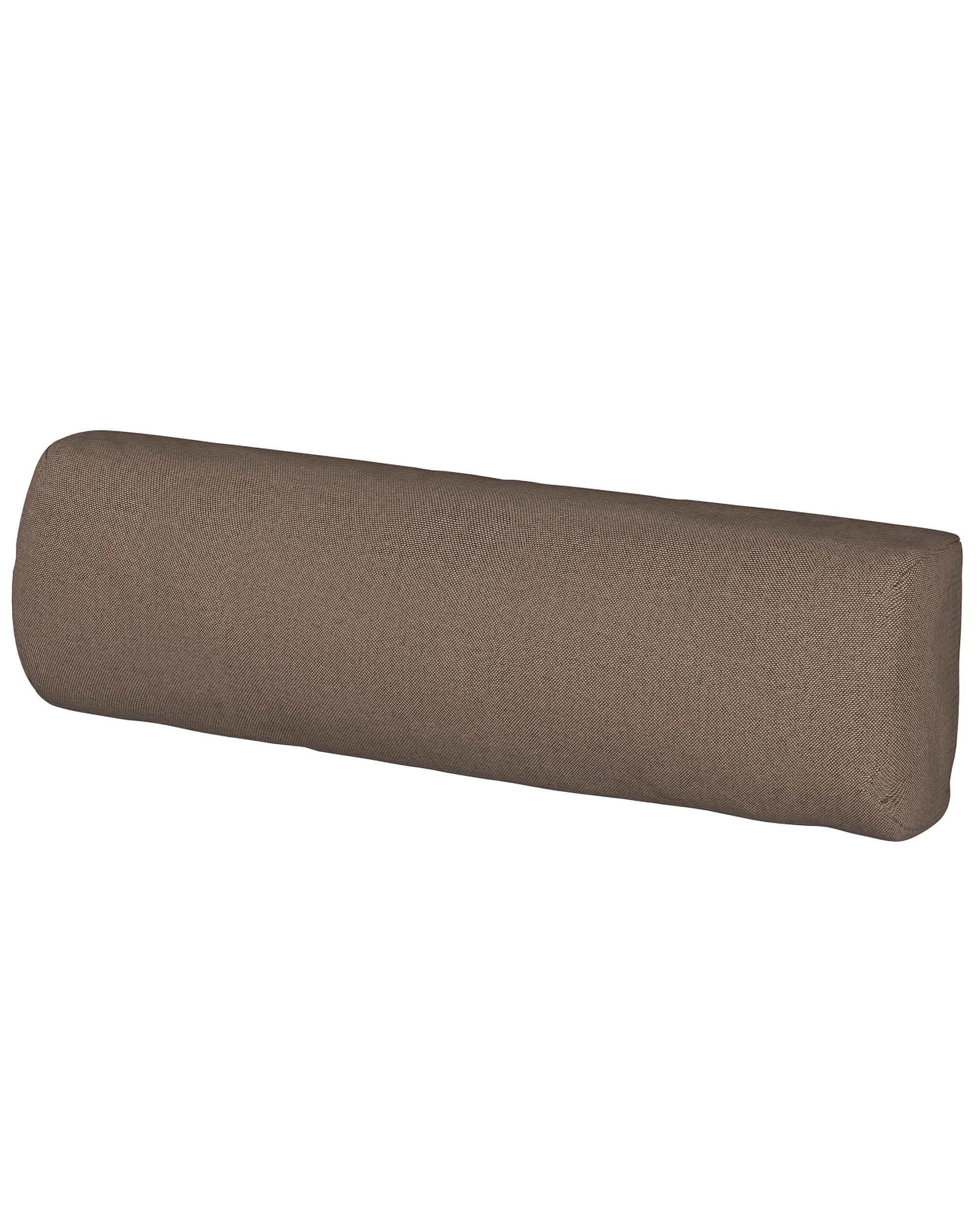 Cover for headrest Vimle colour brown fabric structured