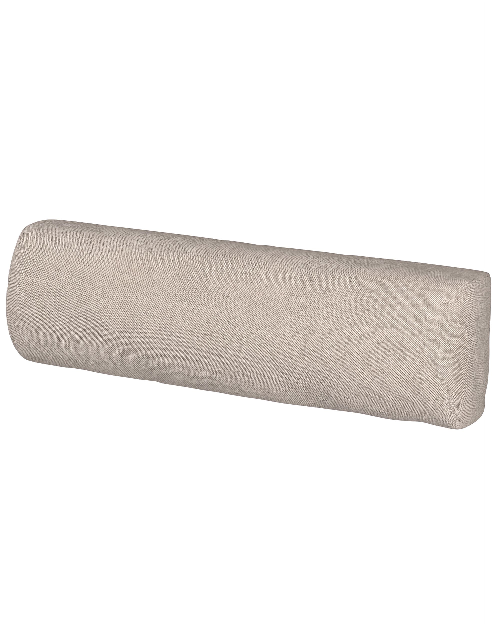 Cover for headrest Vimle colour beige fabric structured