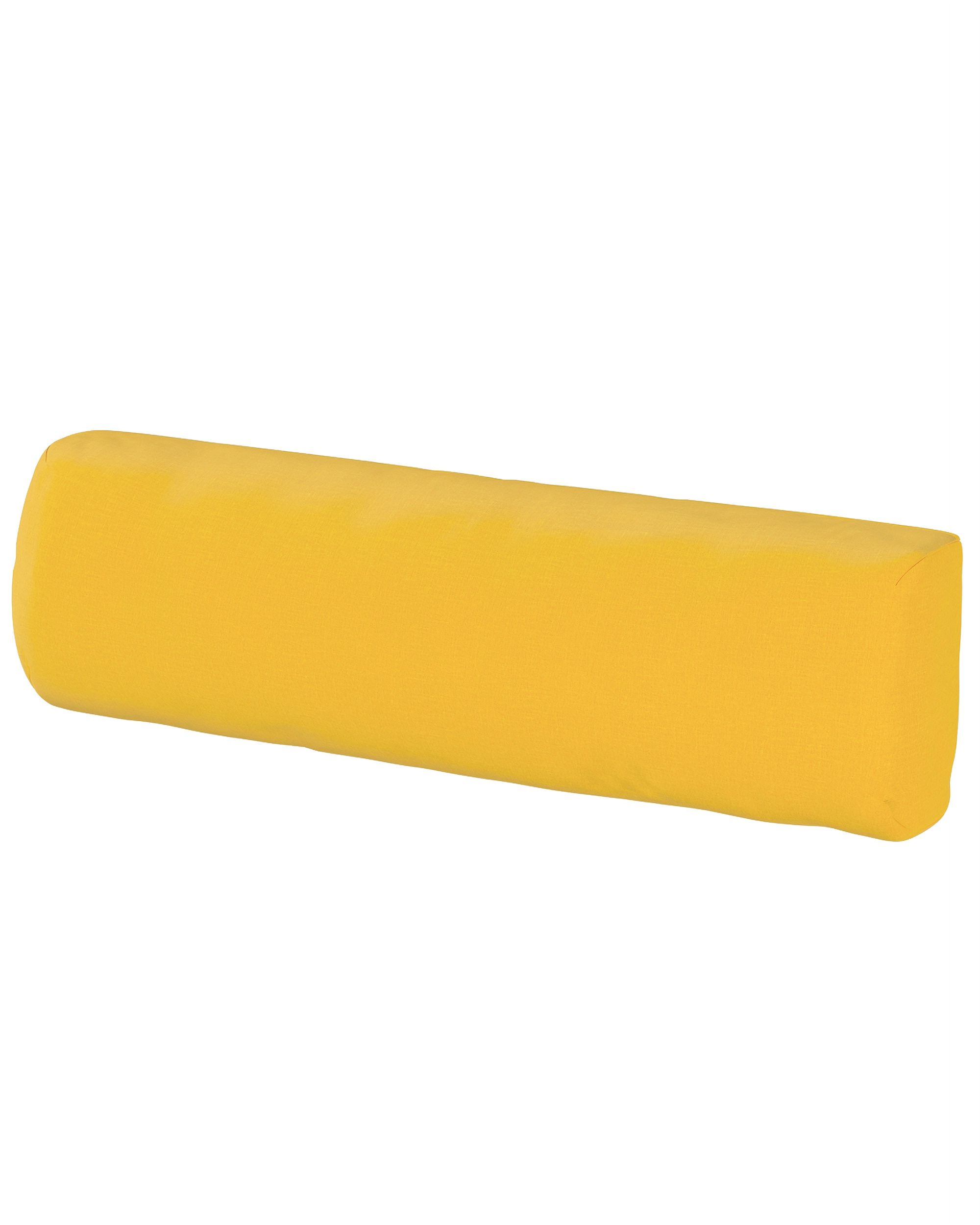 Cover for headrest Vimle colour yellow fabric velvet