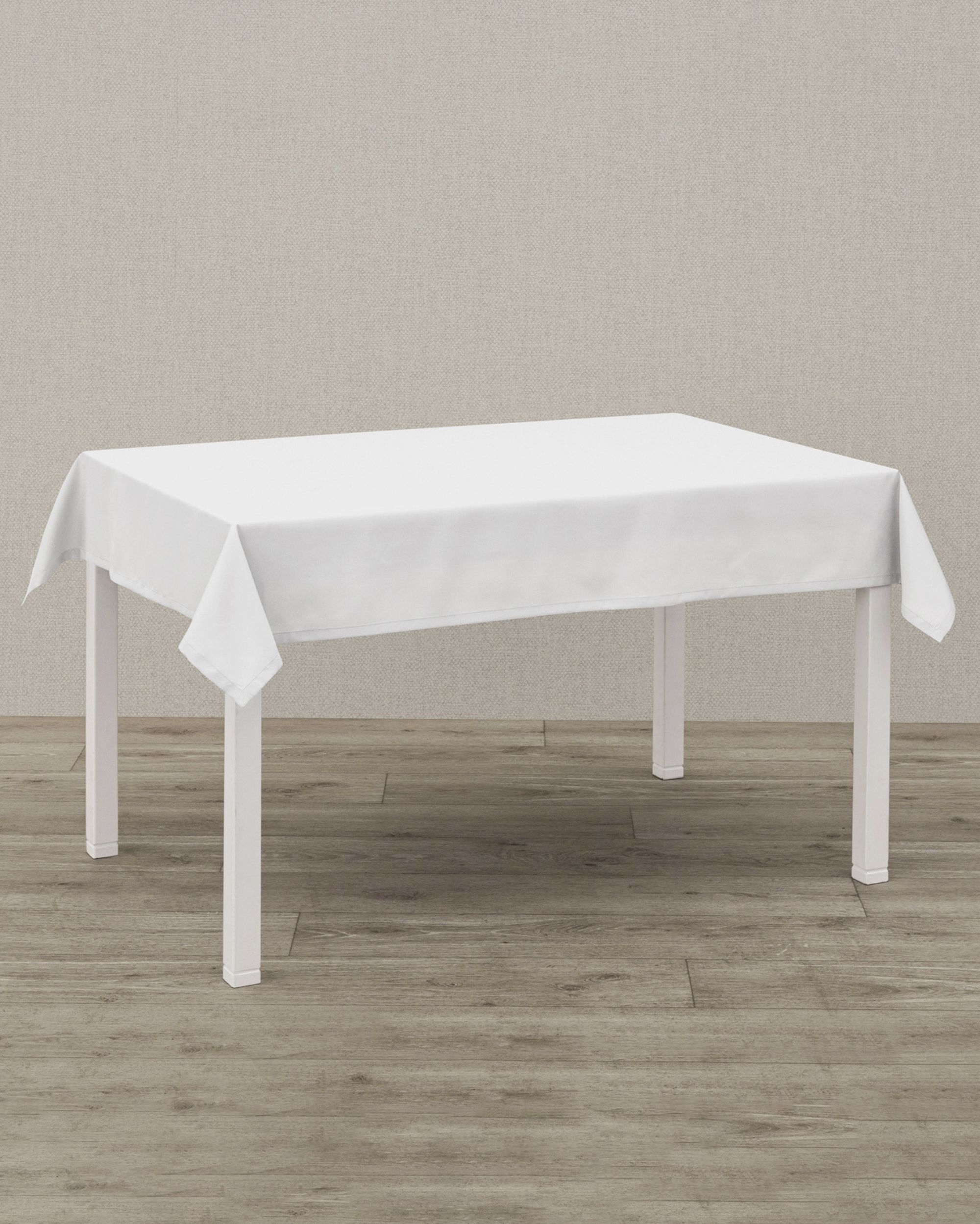 Tablecloth 140x140 cm white (hover)