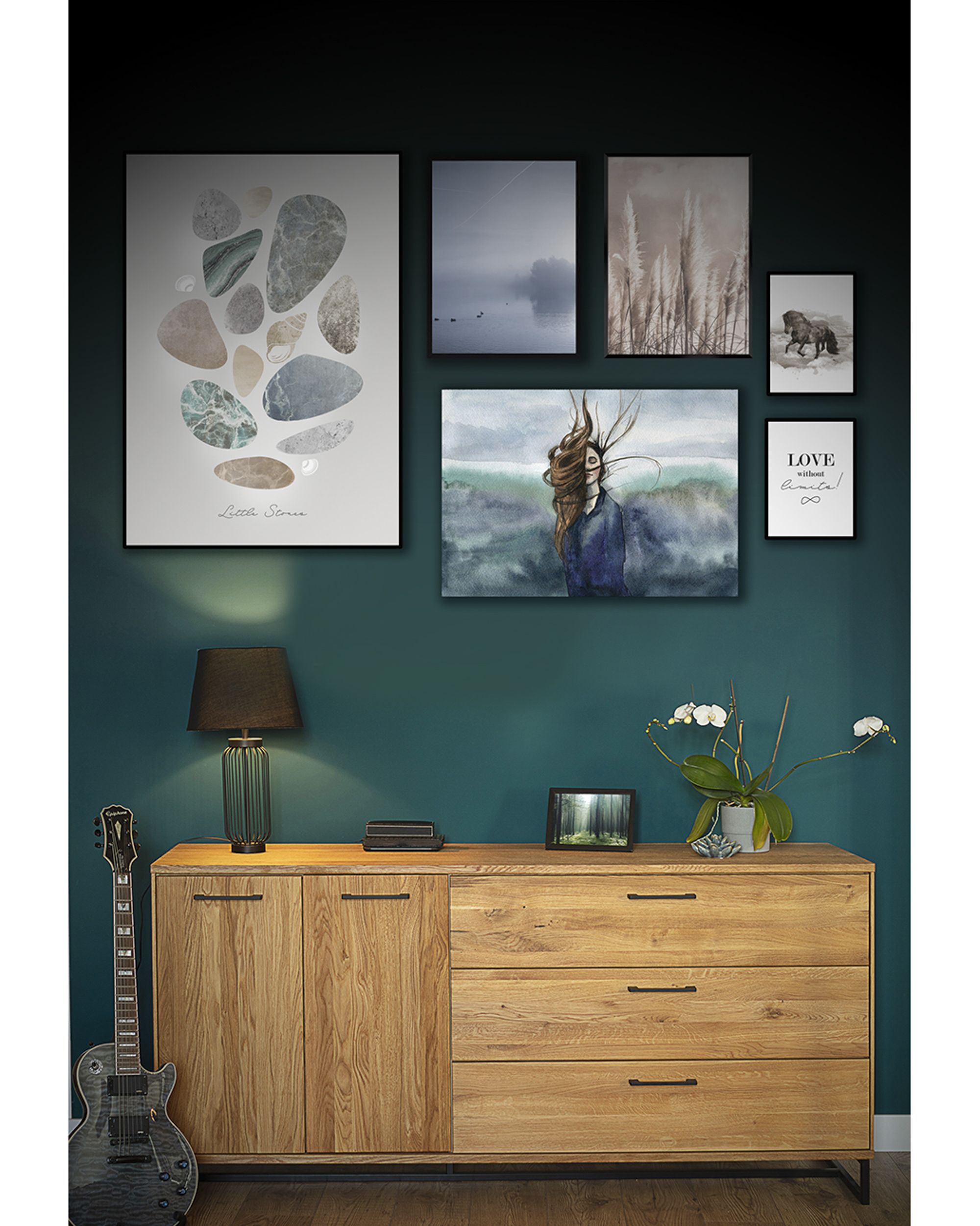 Wind canvas painting (hover)
