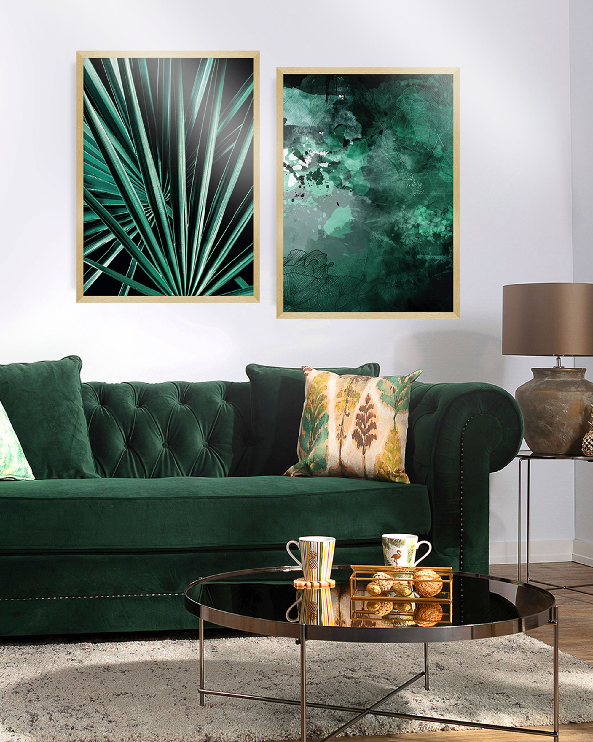 Greenery 2pc picture set (hover)