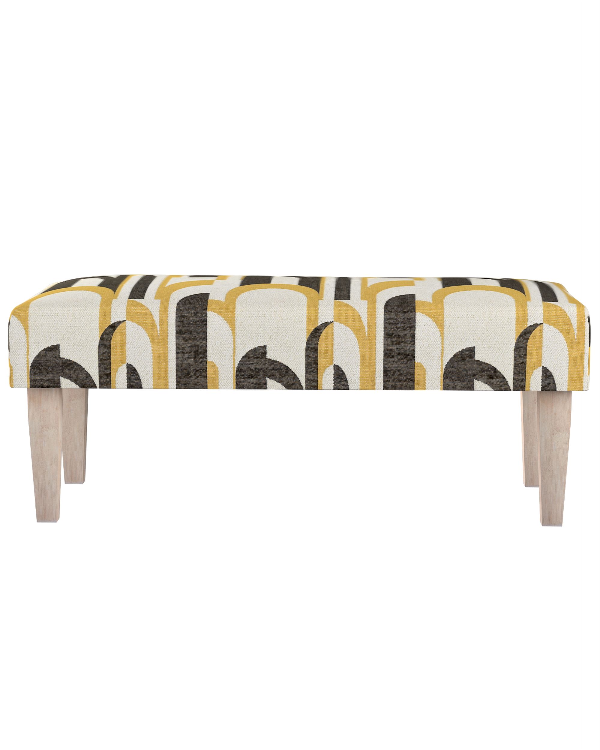 Bench colour multicolour fabric structured, patterned (hover)