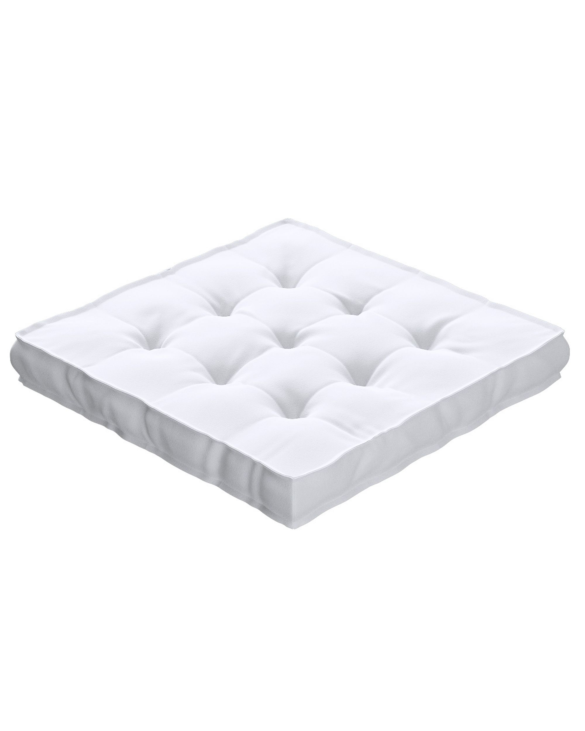 Jacob seat pad/floor cushion colour white